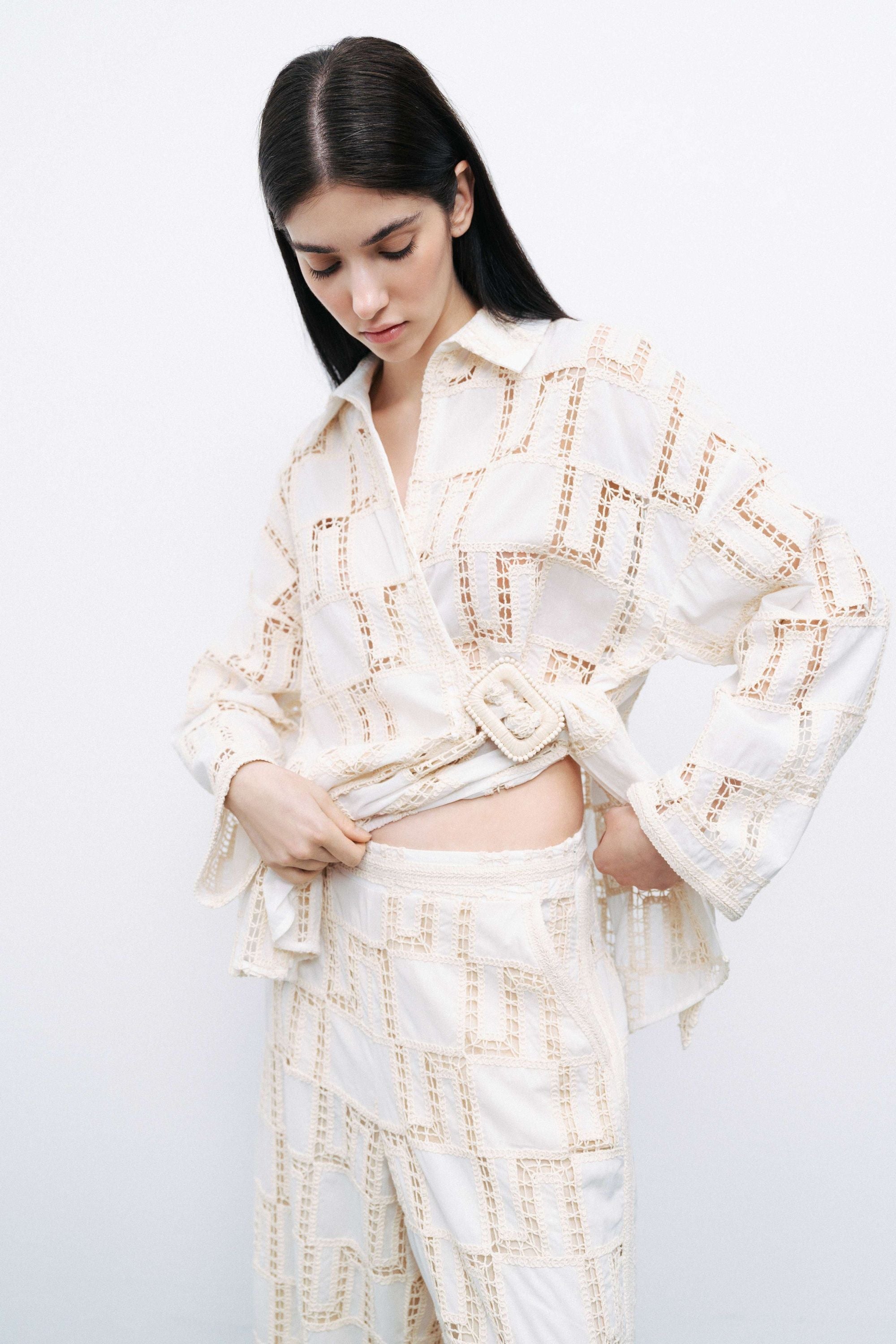 Embroidered Pants