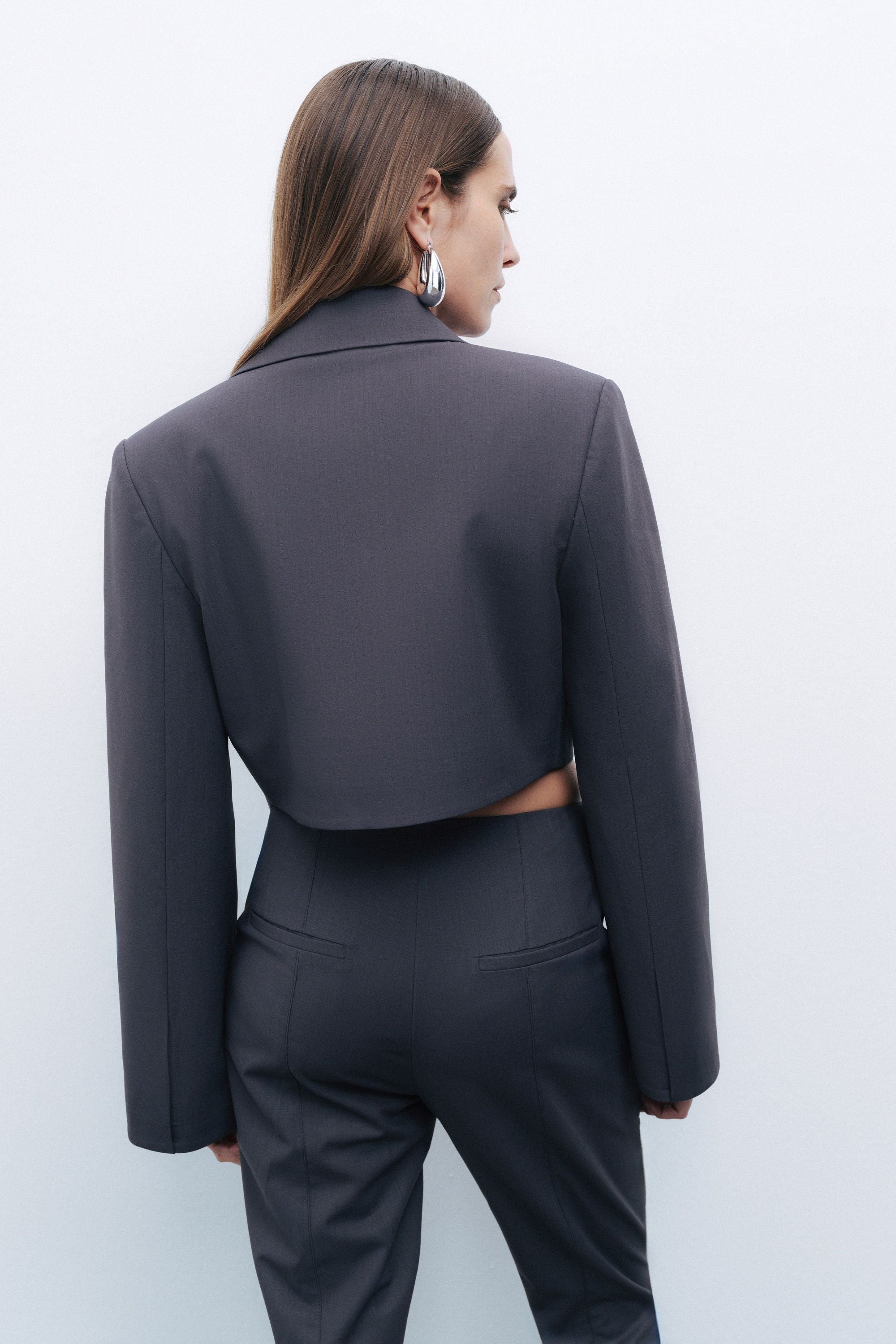 Slit-Detail Pants