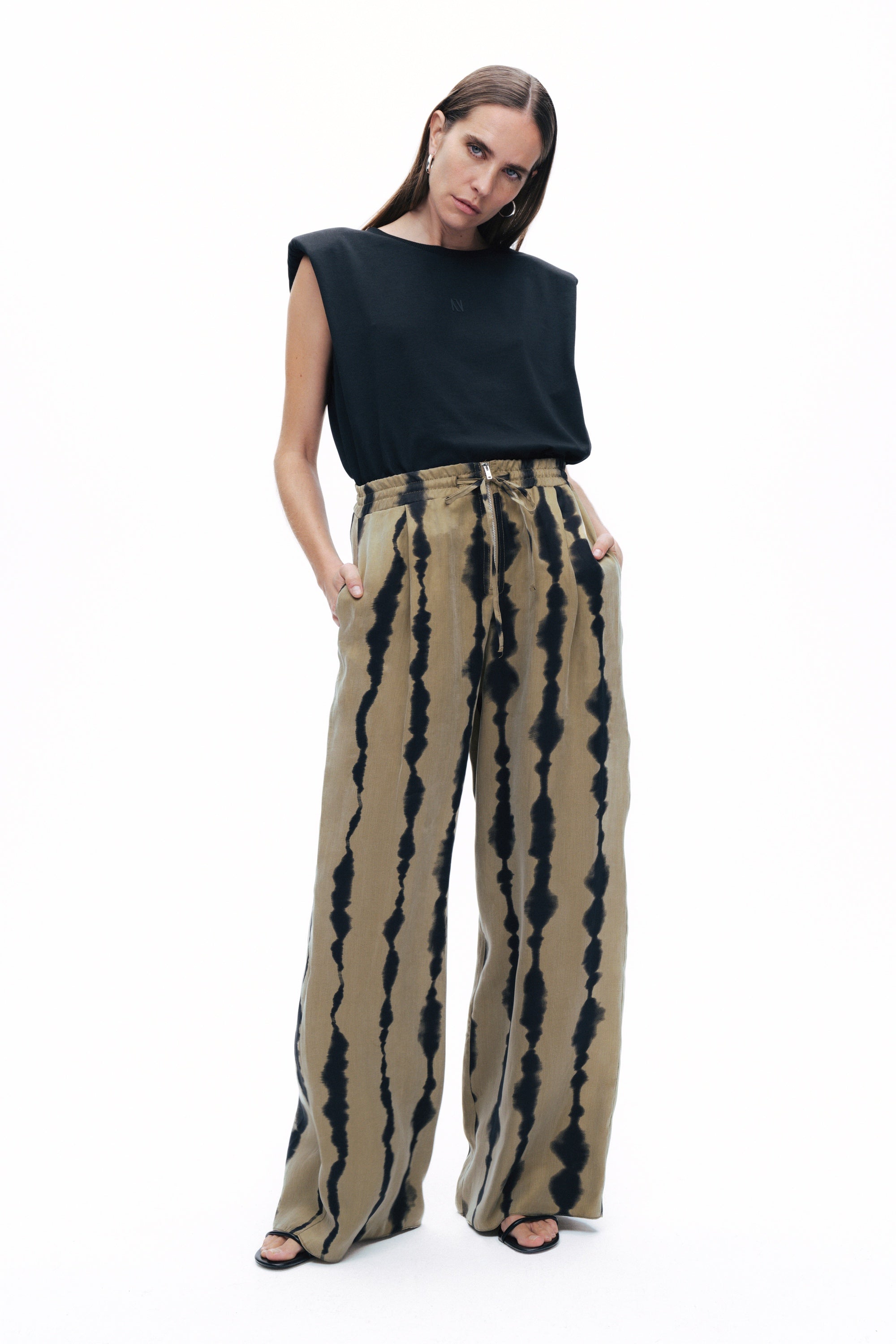 Flowy Printed Pants