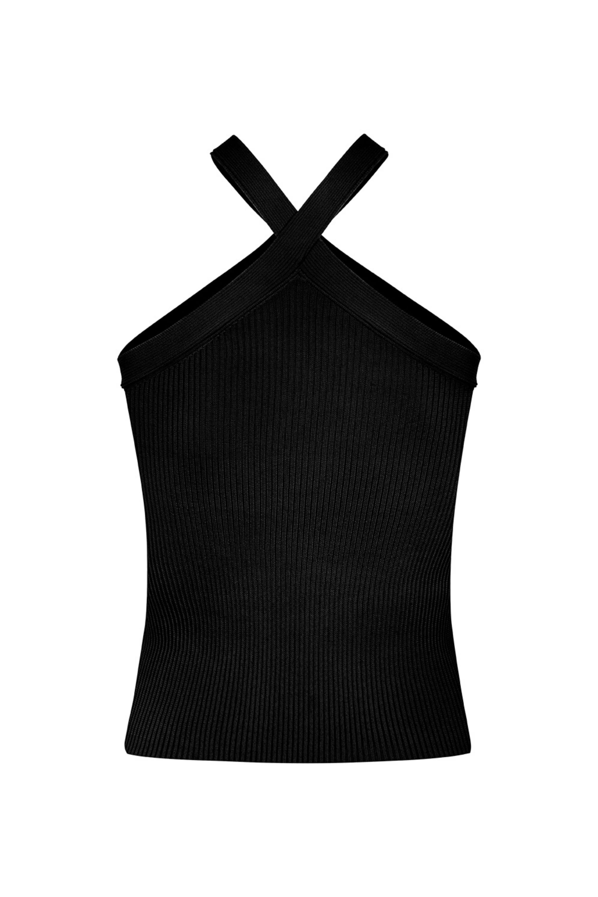 Halterneck Knit Top (Final Sale)