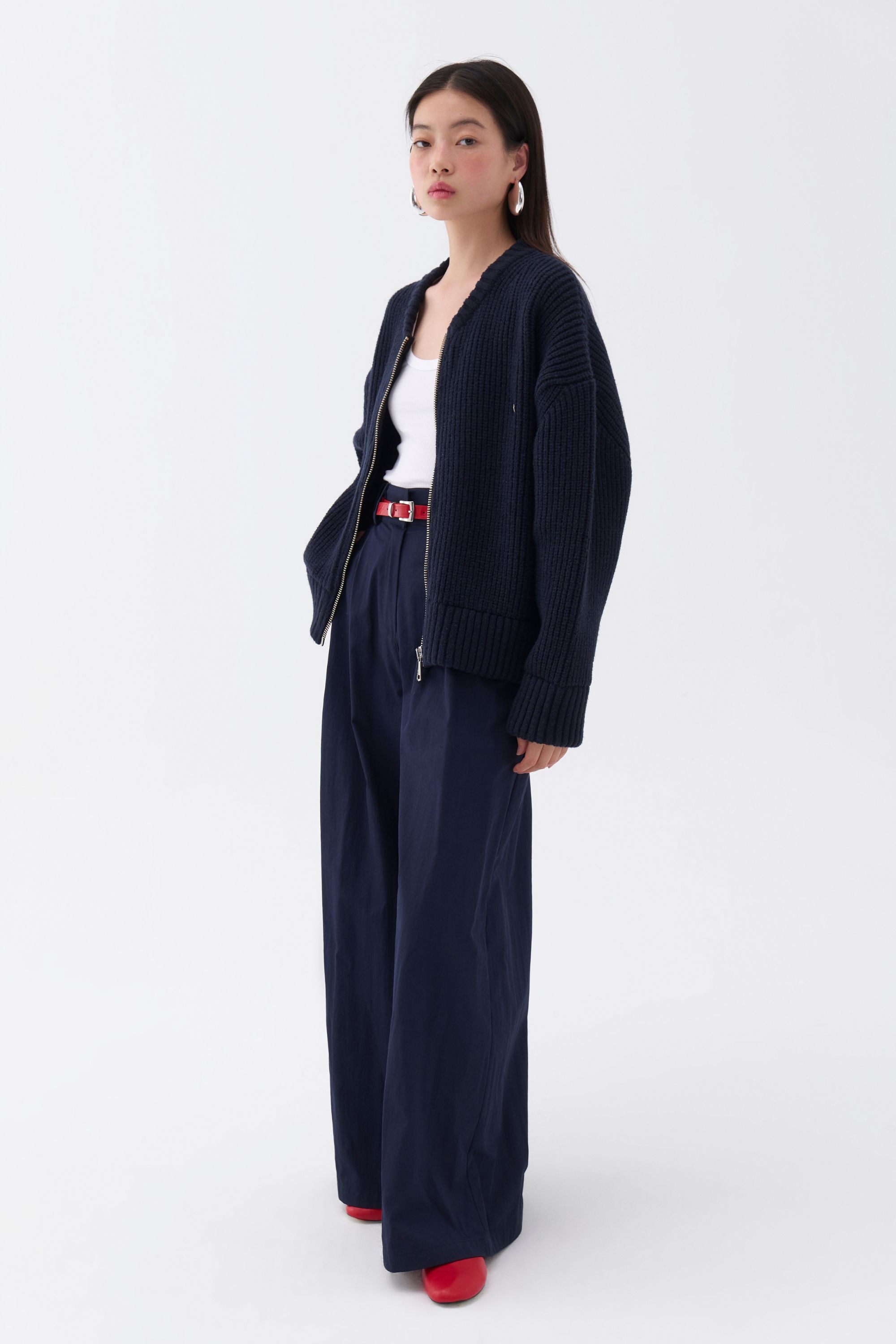 Oversized Knit Cardigan (Final Sale)