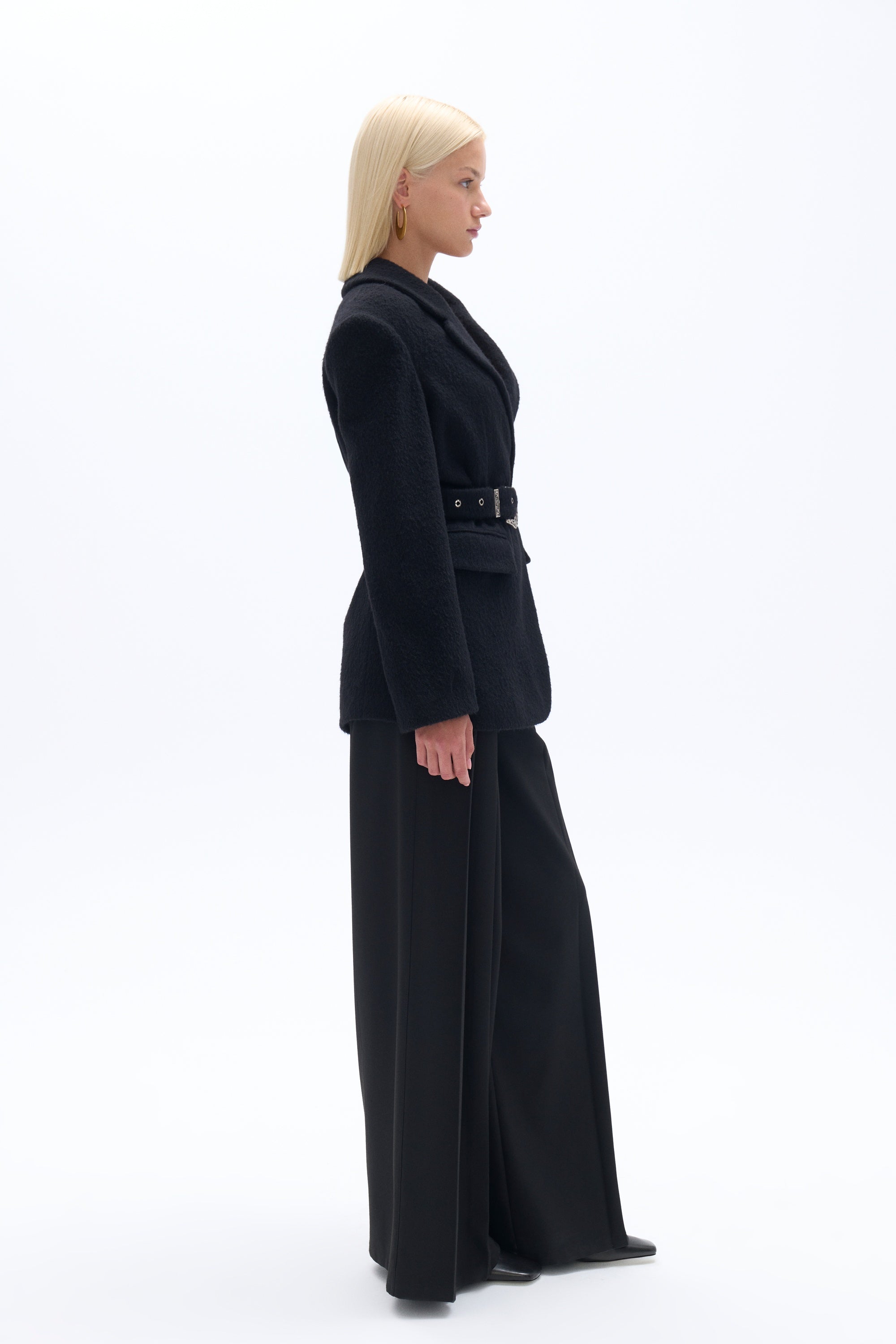 Self-Belted Double Breasted Jacket (Final Sale)
