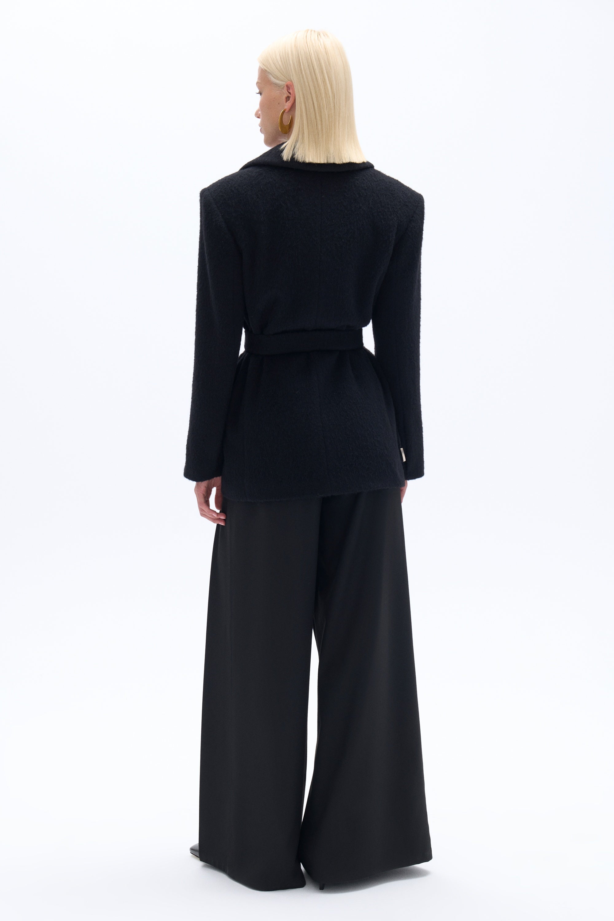 Self-Belted Double Breasted Jacket (Final Sale)