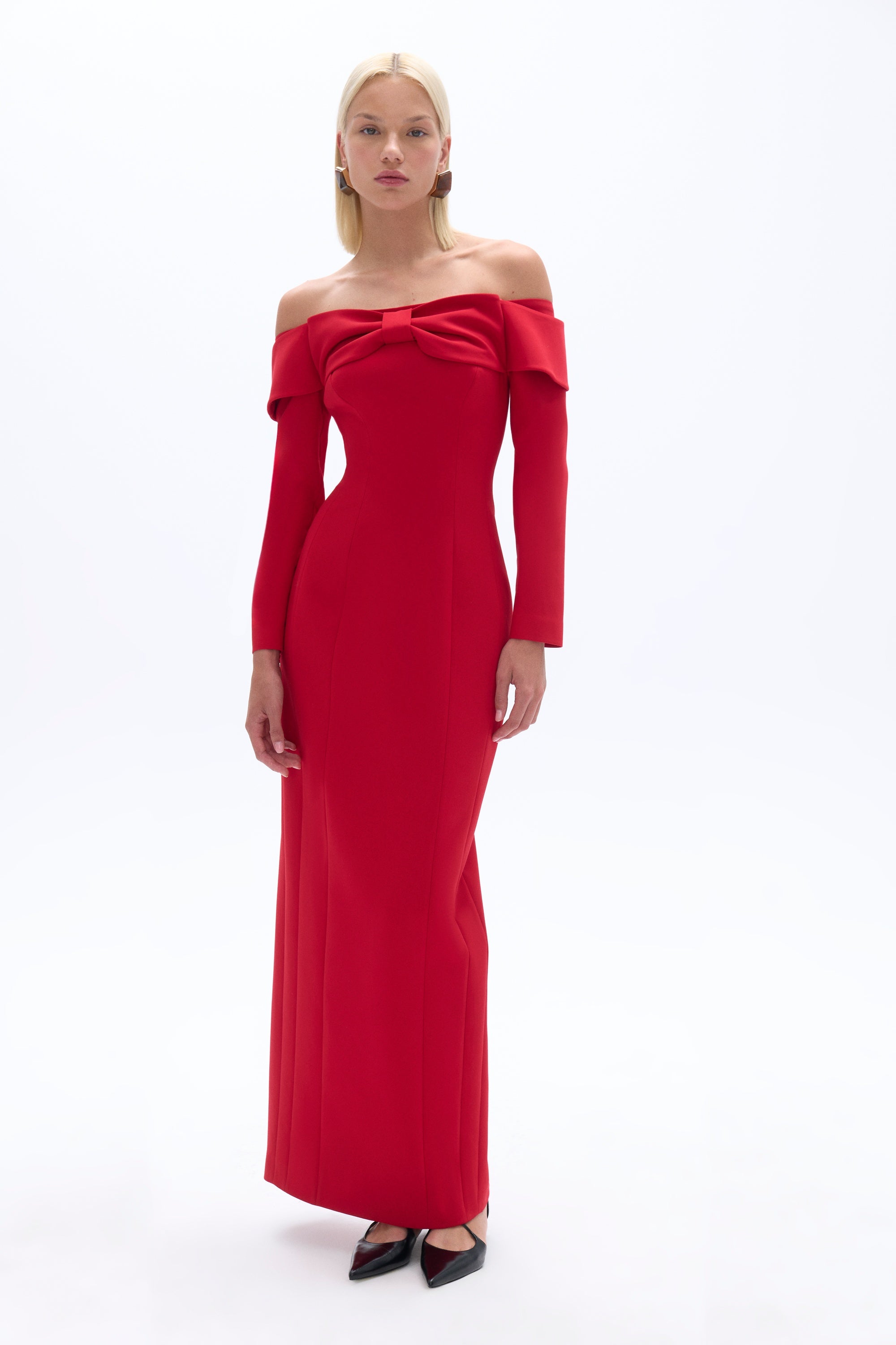 Bow Maxi Dress (Final Sale)