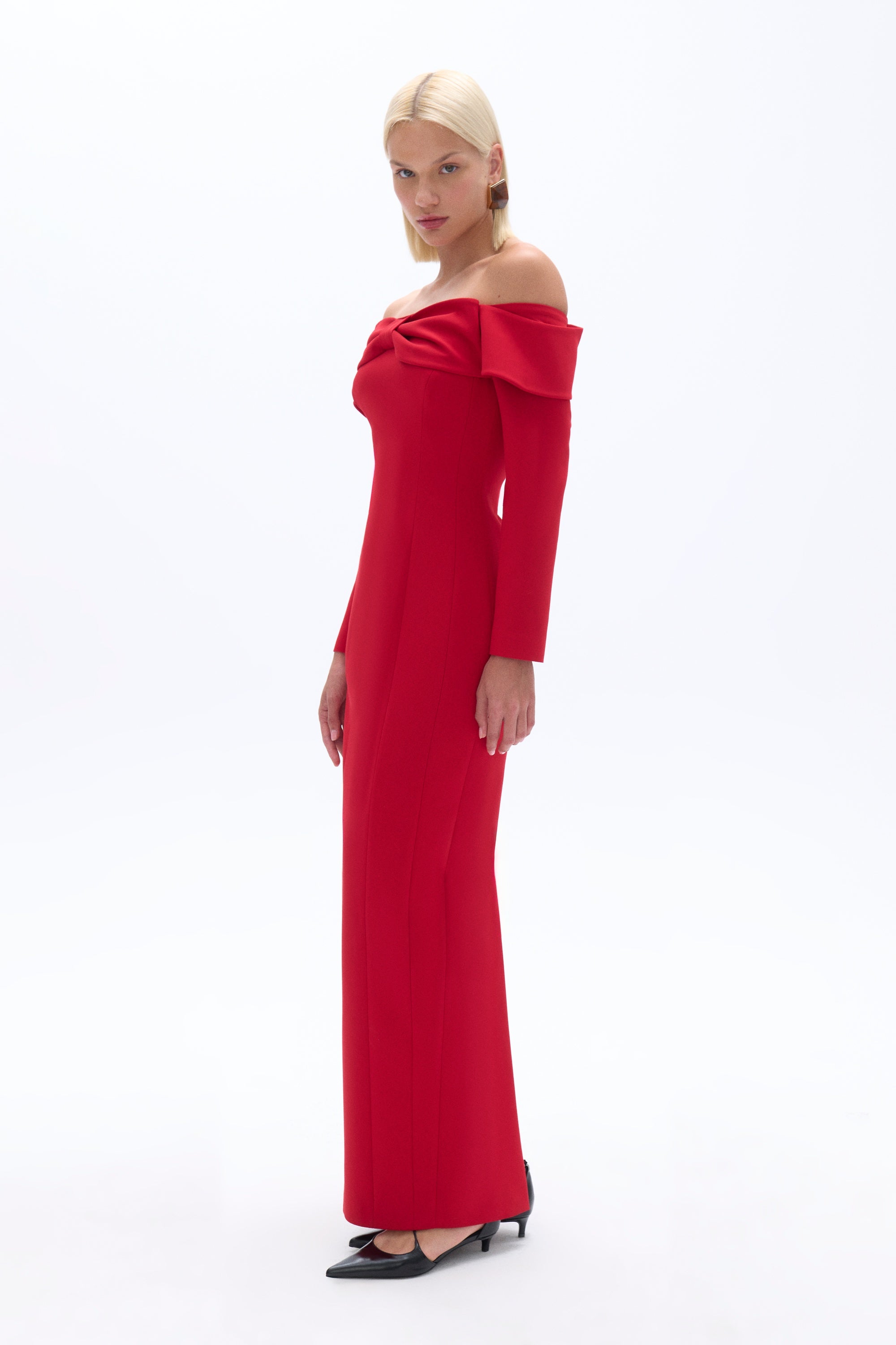 Bow Maxi Dress (Final Sale)