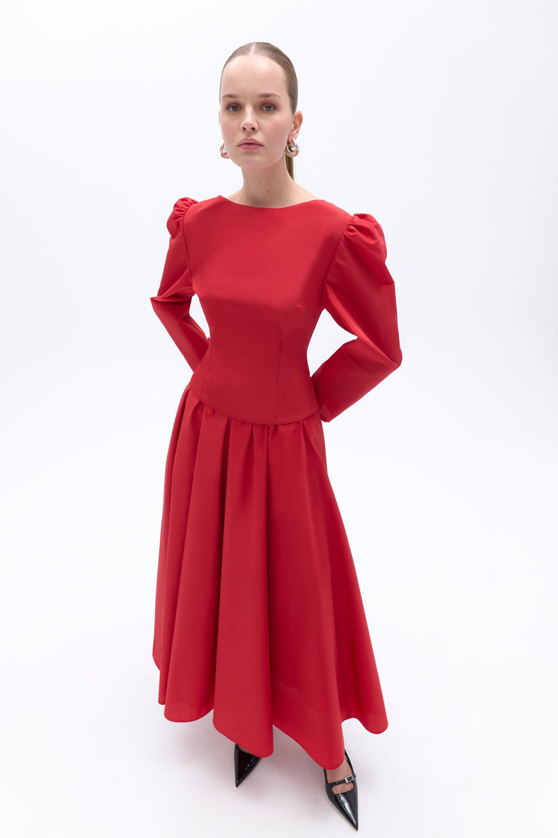 Boat Neck Blouse (Final Sale)