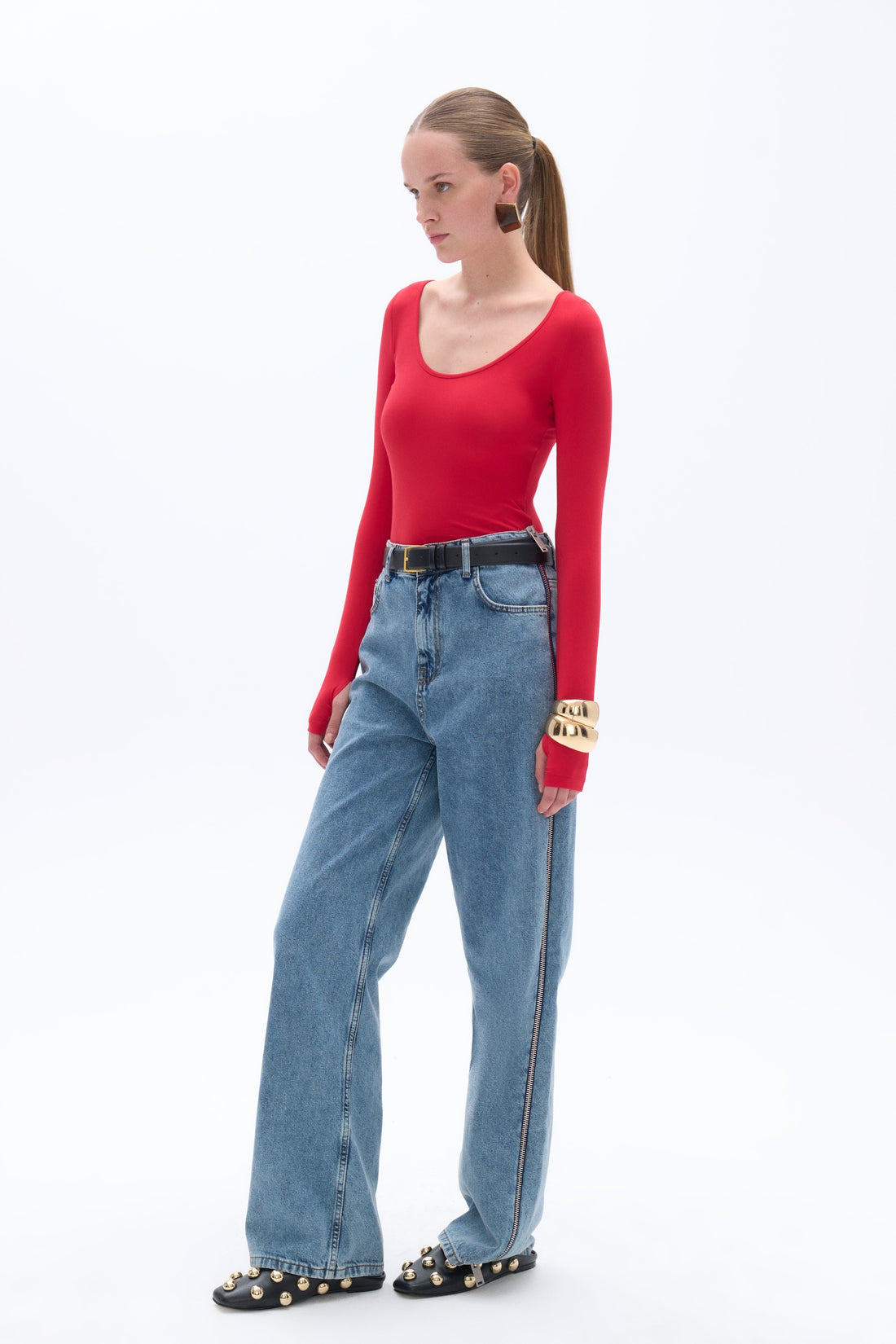 Crew Neck Bodysuit (Final Sale)