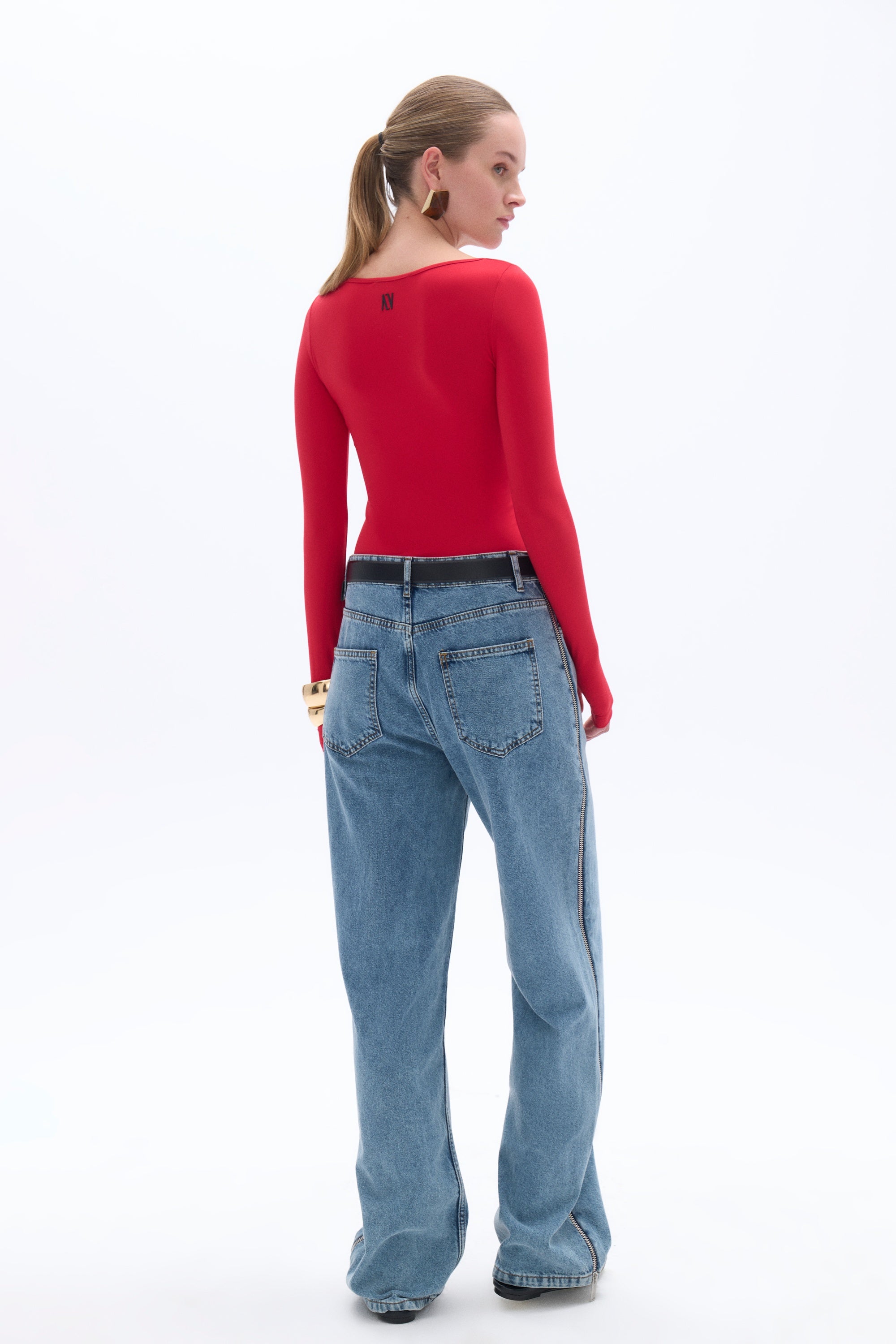 Crew Neck Bodysuit (Final Sale)