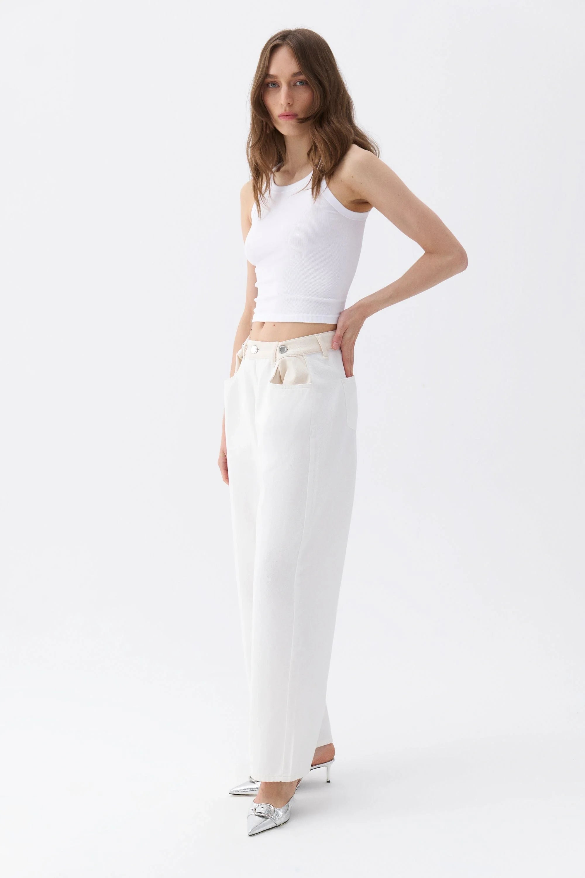 Trimmed Jeans (Final Sale)