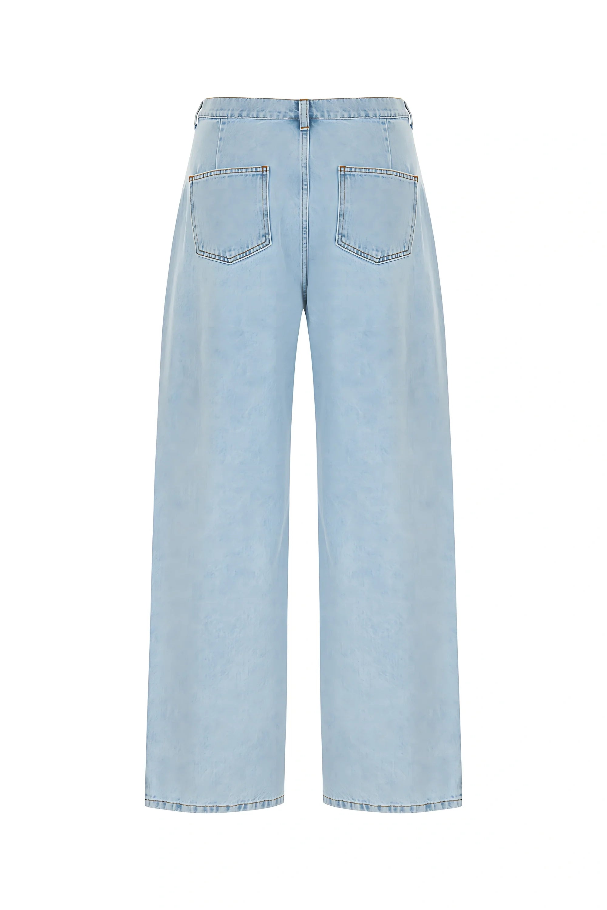 Contrast Jeans with Pockets