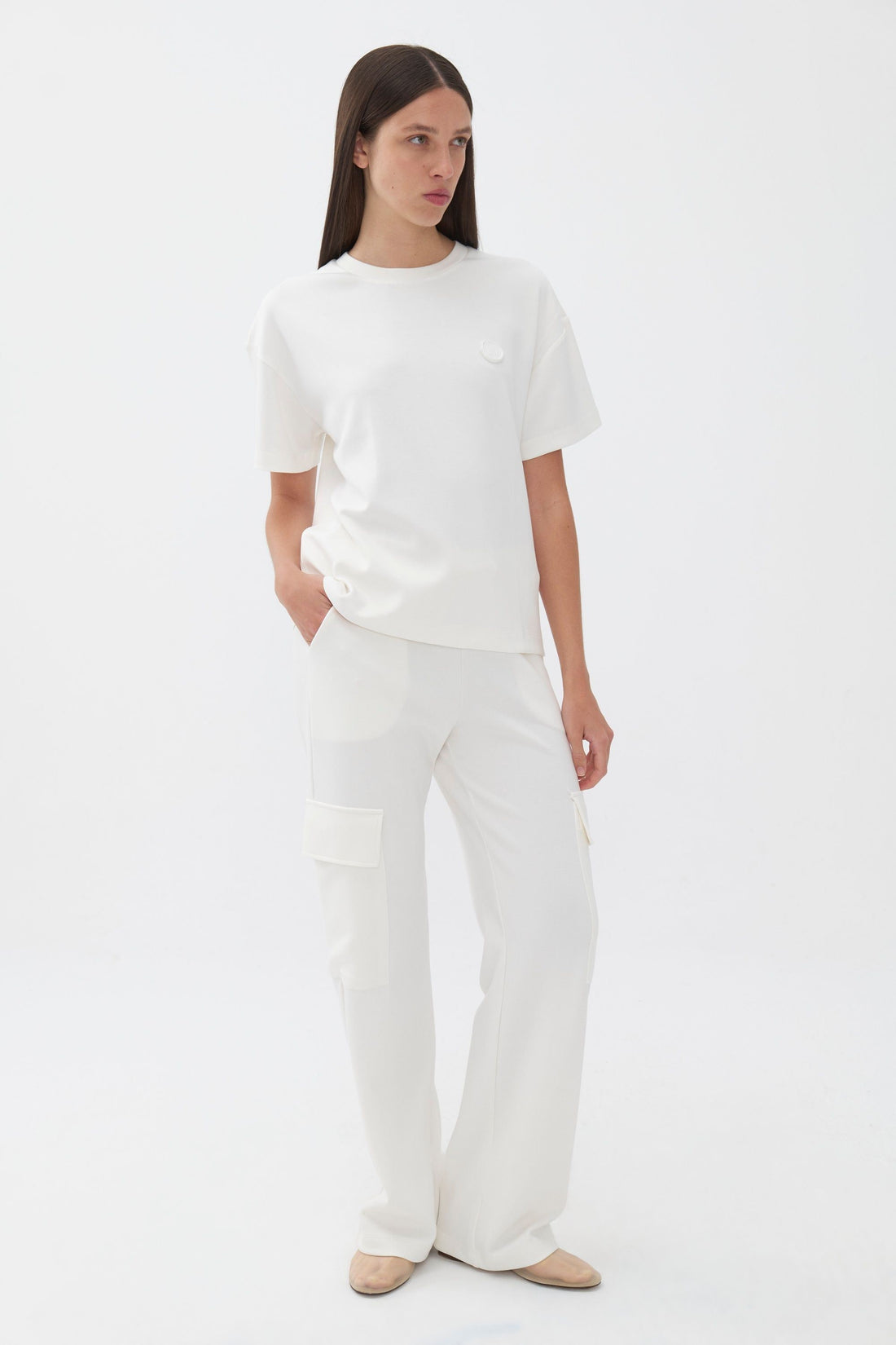Cargo Pants with Elastic Waistband (Final Sale)