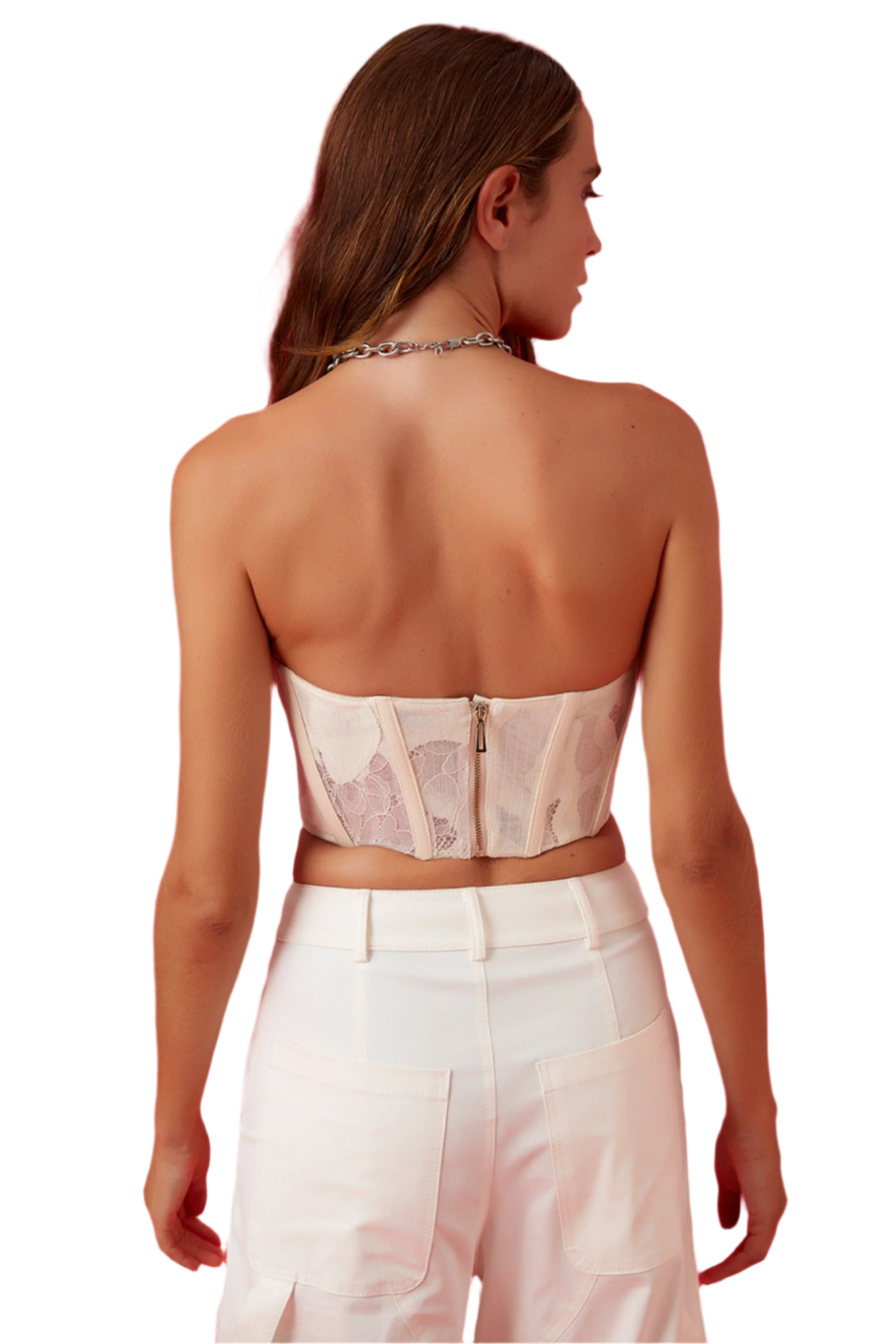 Sweetheart Neck Crop Top (Final Sale)
