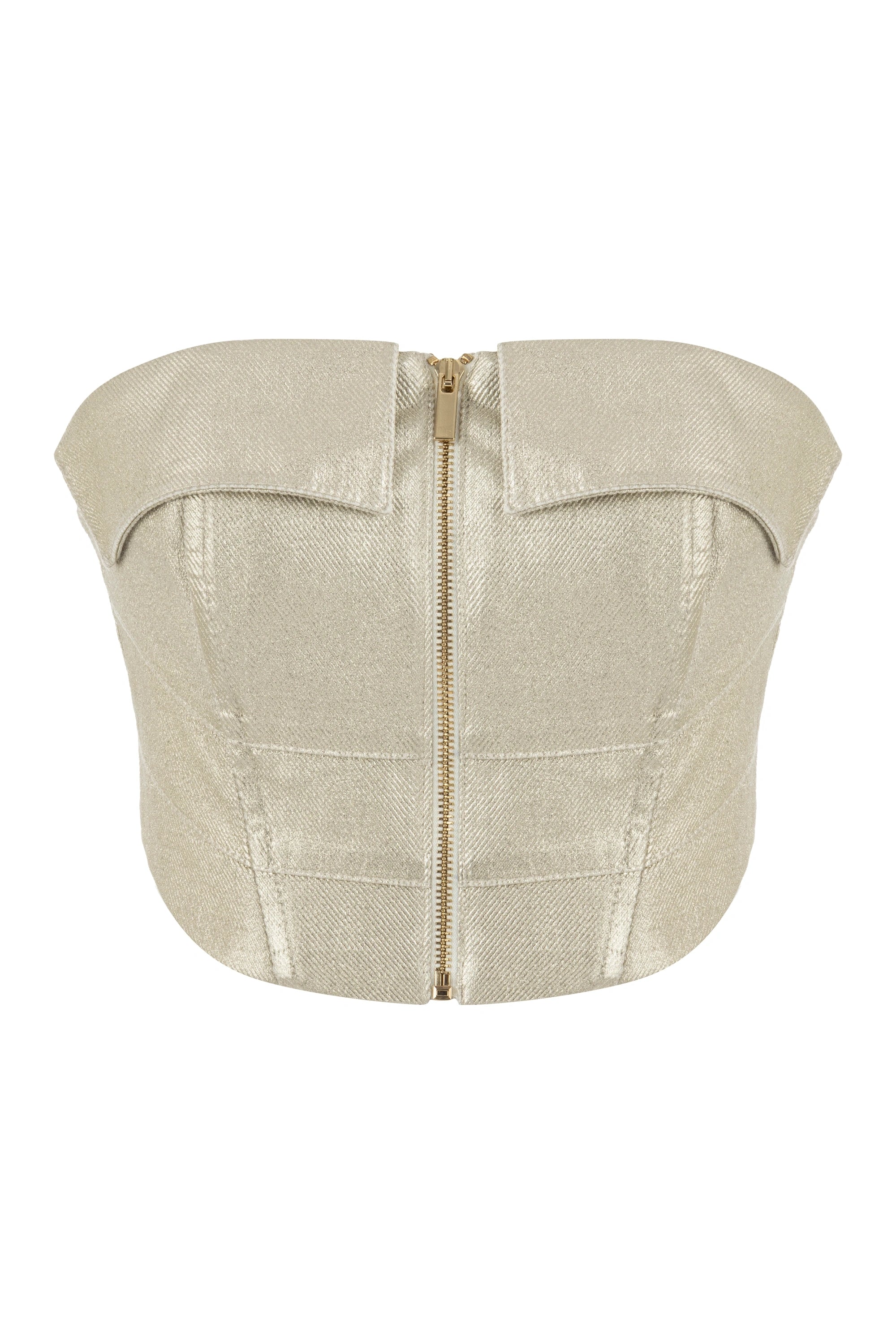 Metallic Crop Top (Final Sale)