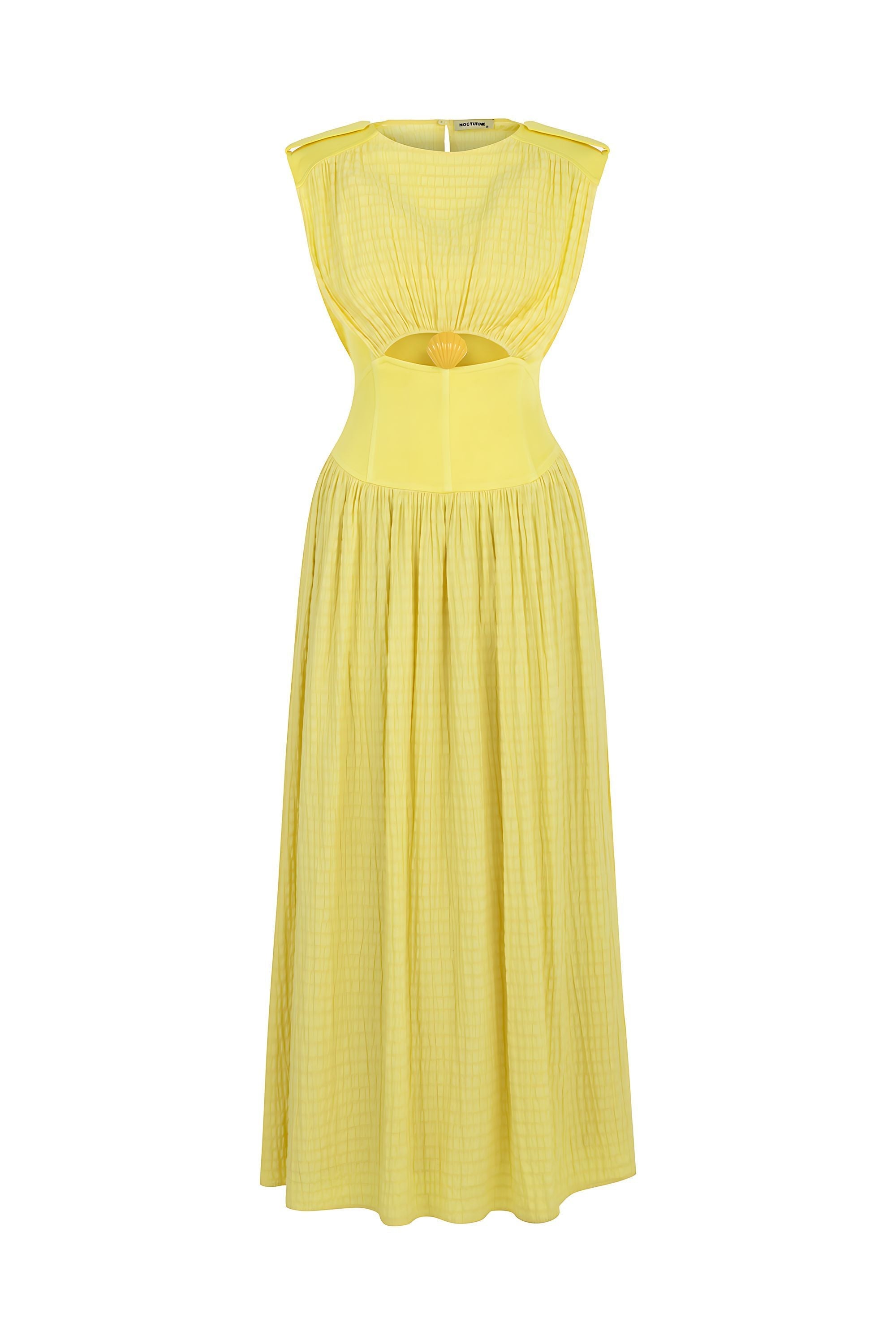 Seashell Acssesorized Cut-Out Dress (Final Sale)