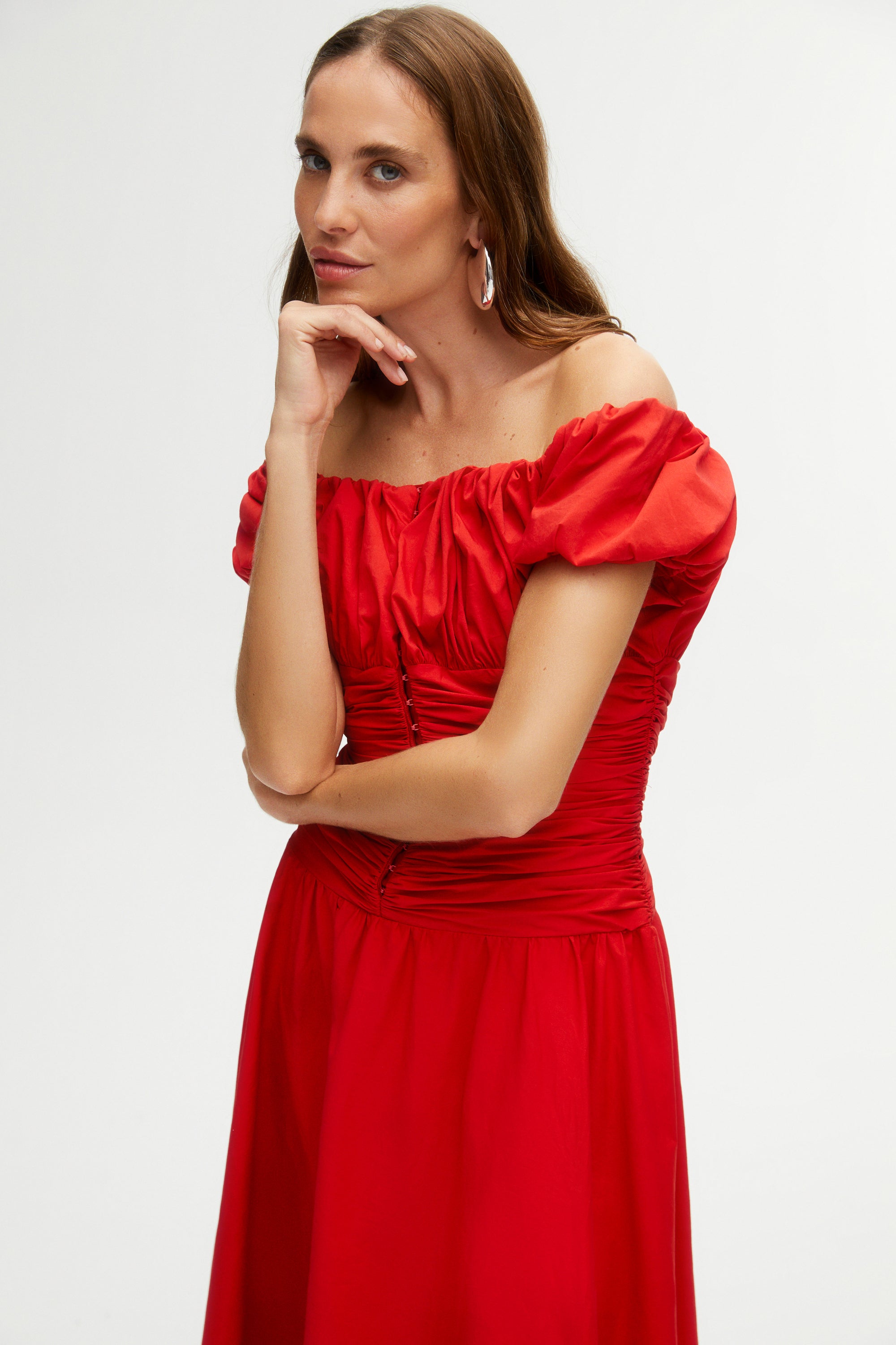 Drape Midi Dress (Final Sale)