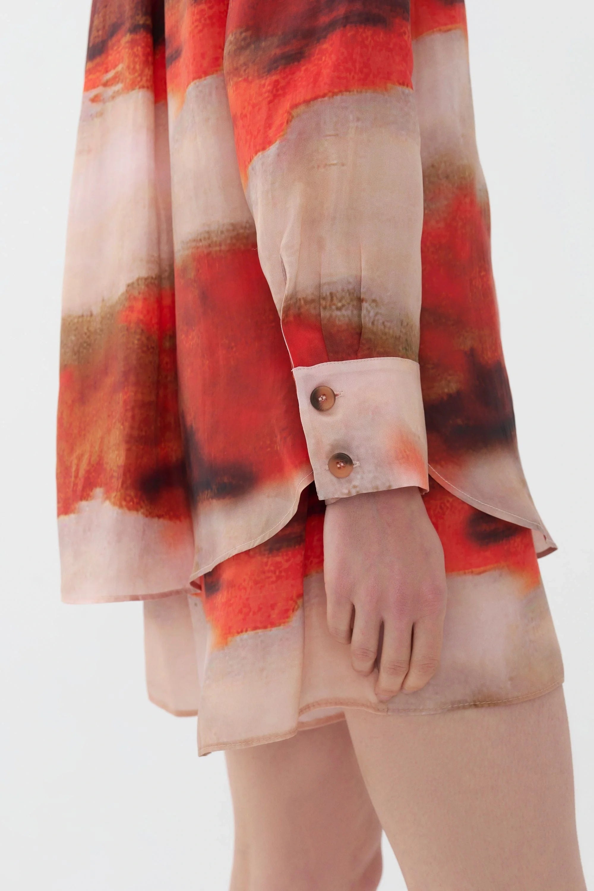 Printed Flowy Shirt (Final Sale)