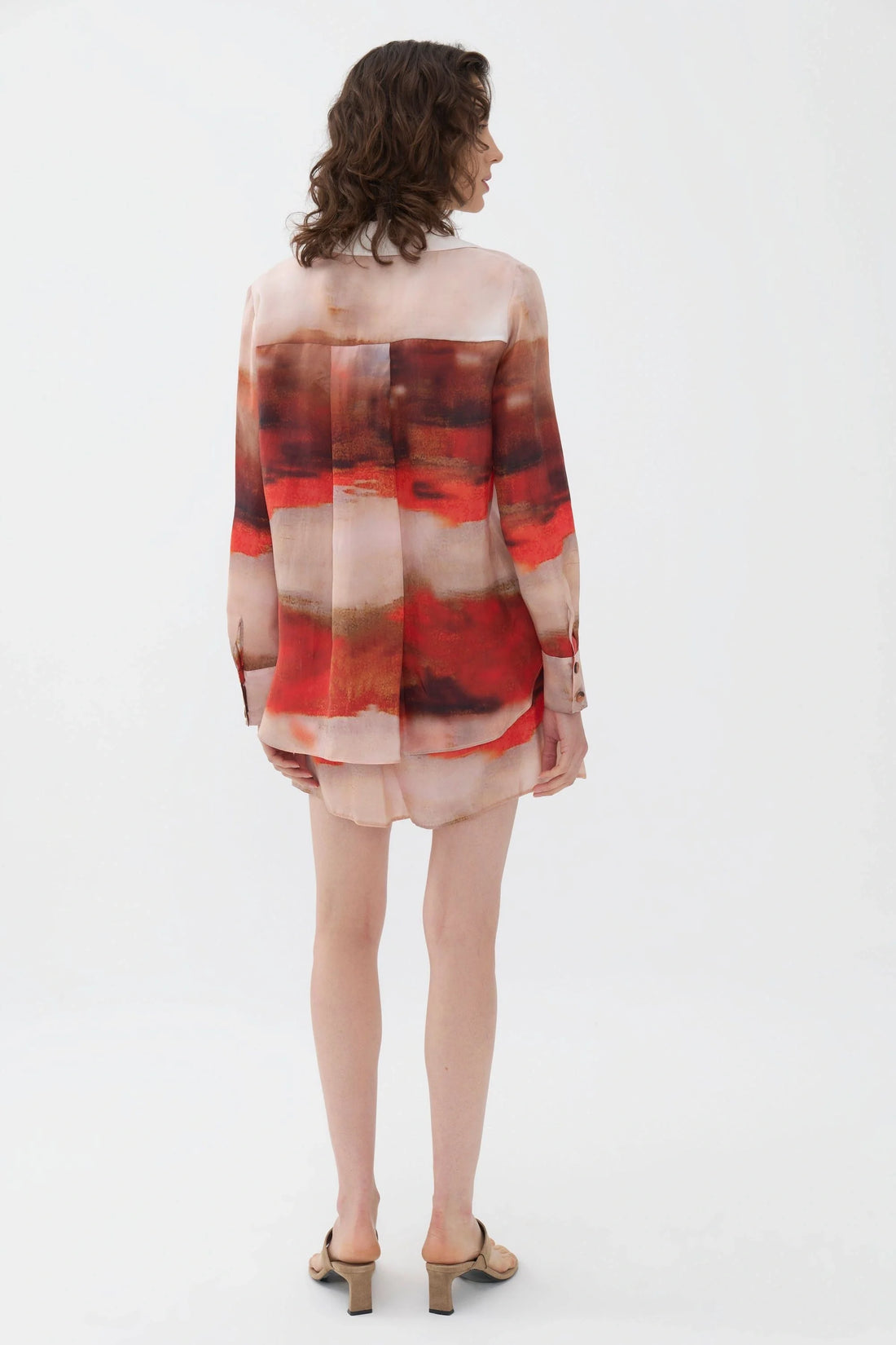 Printed High Waisted Shorts (Final Sale)