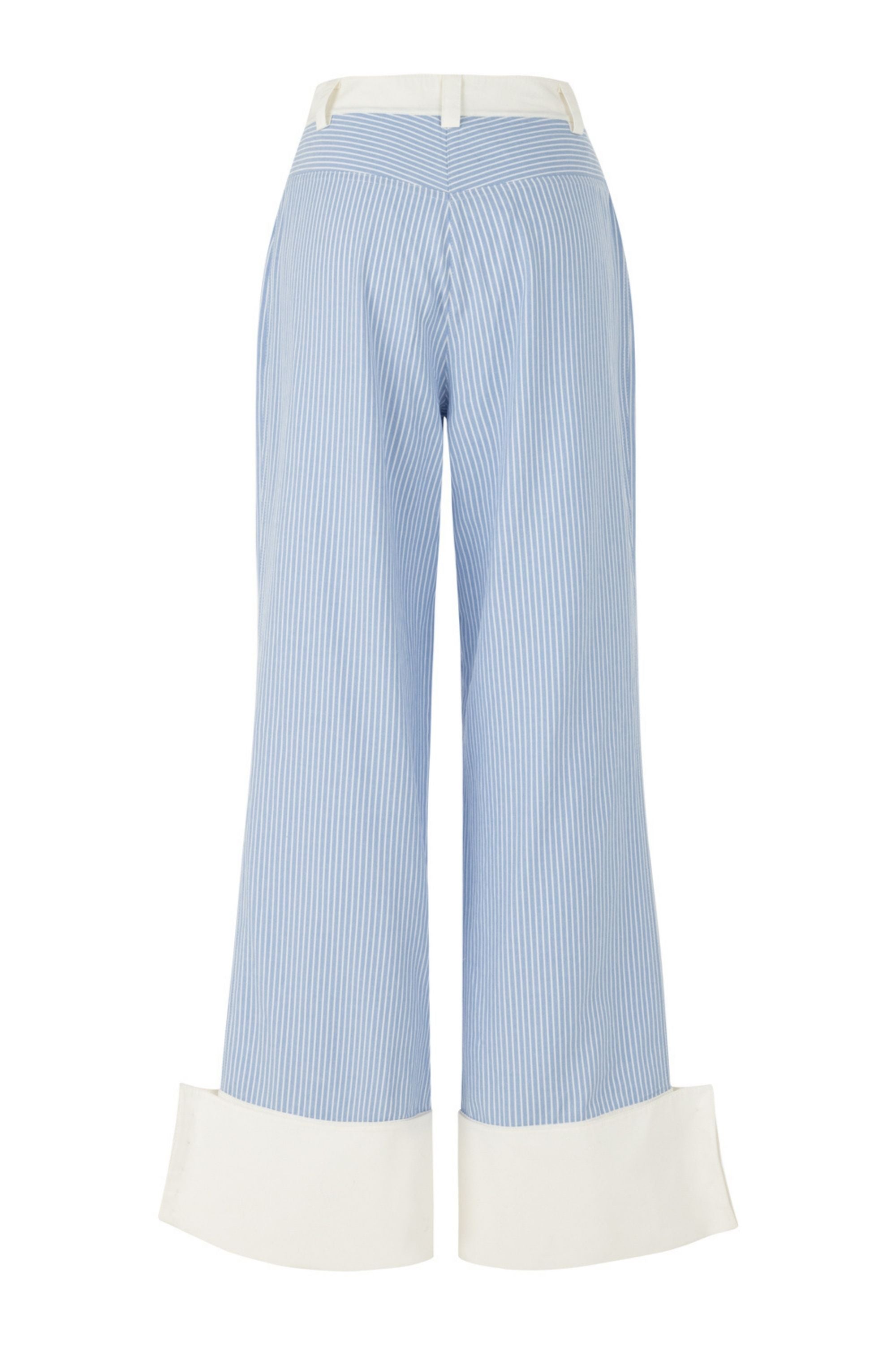 High Waist Striped Pants (Final Sale)