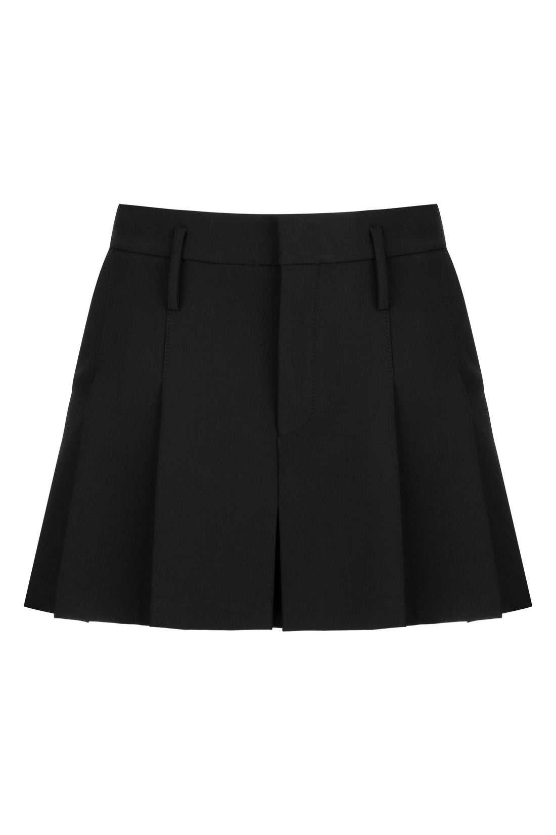 Pleated Mini Skirt