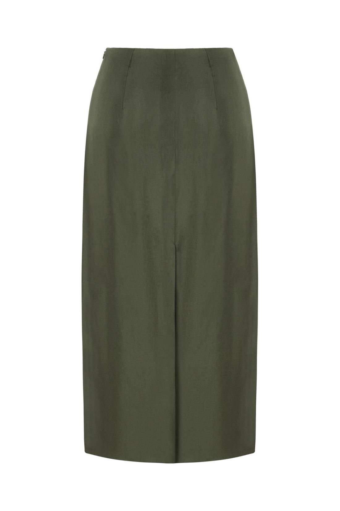 Midi Skirt with Back Slits (Final Sale)