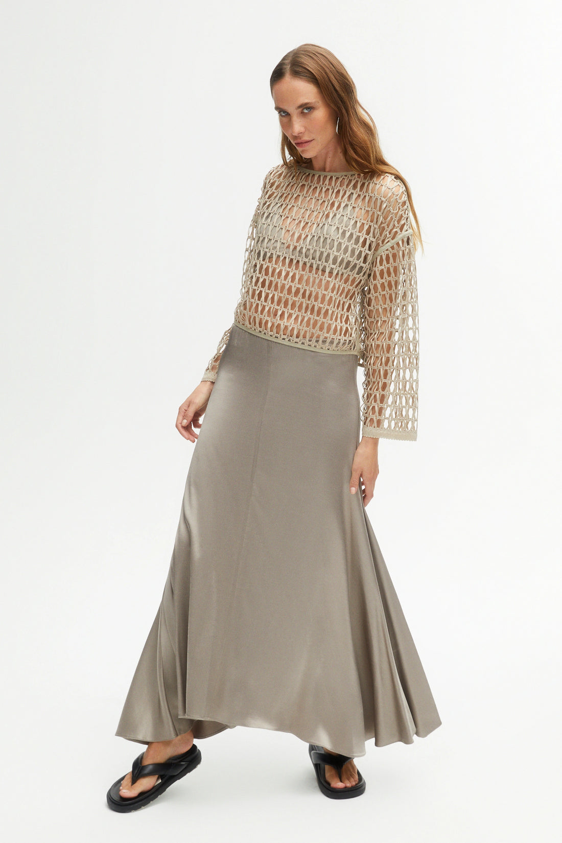 Asymmetrical Long Skirt (Final Sale)