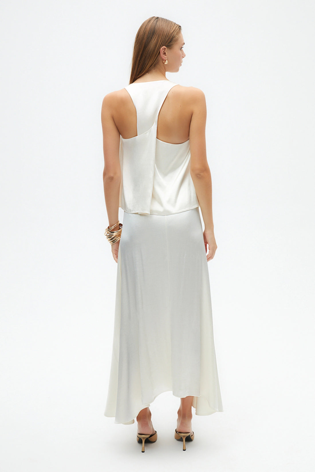 Asymmetrical Long Skirt (Final Sale)