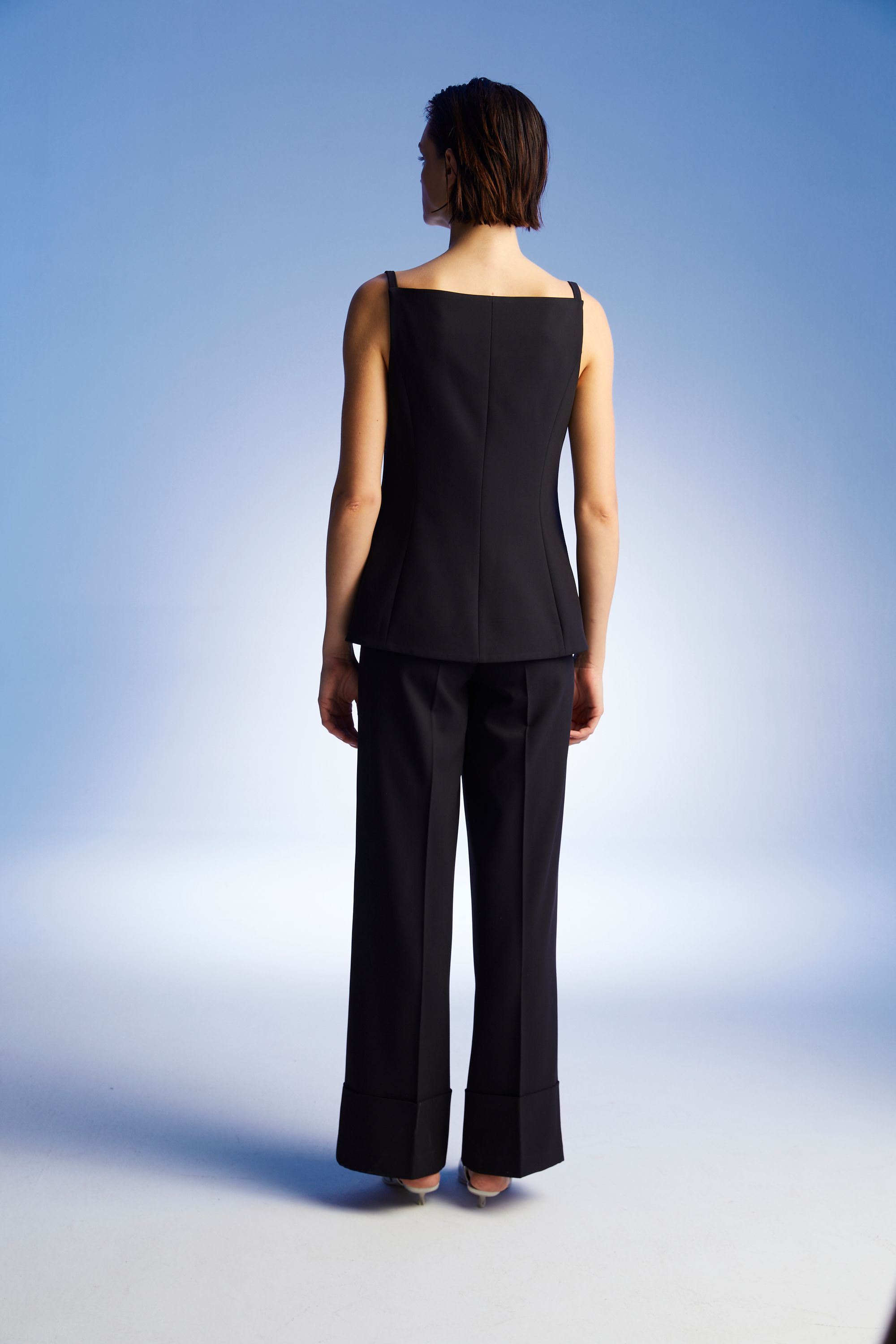 High-Waist Flowy Palazzo Pants (Final Sale)