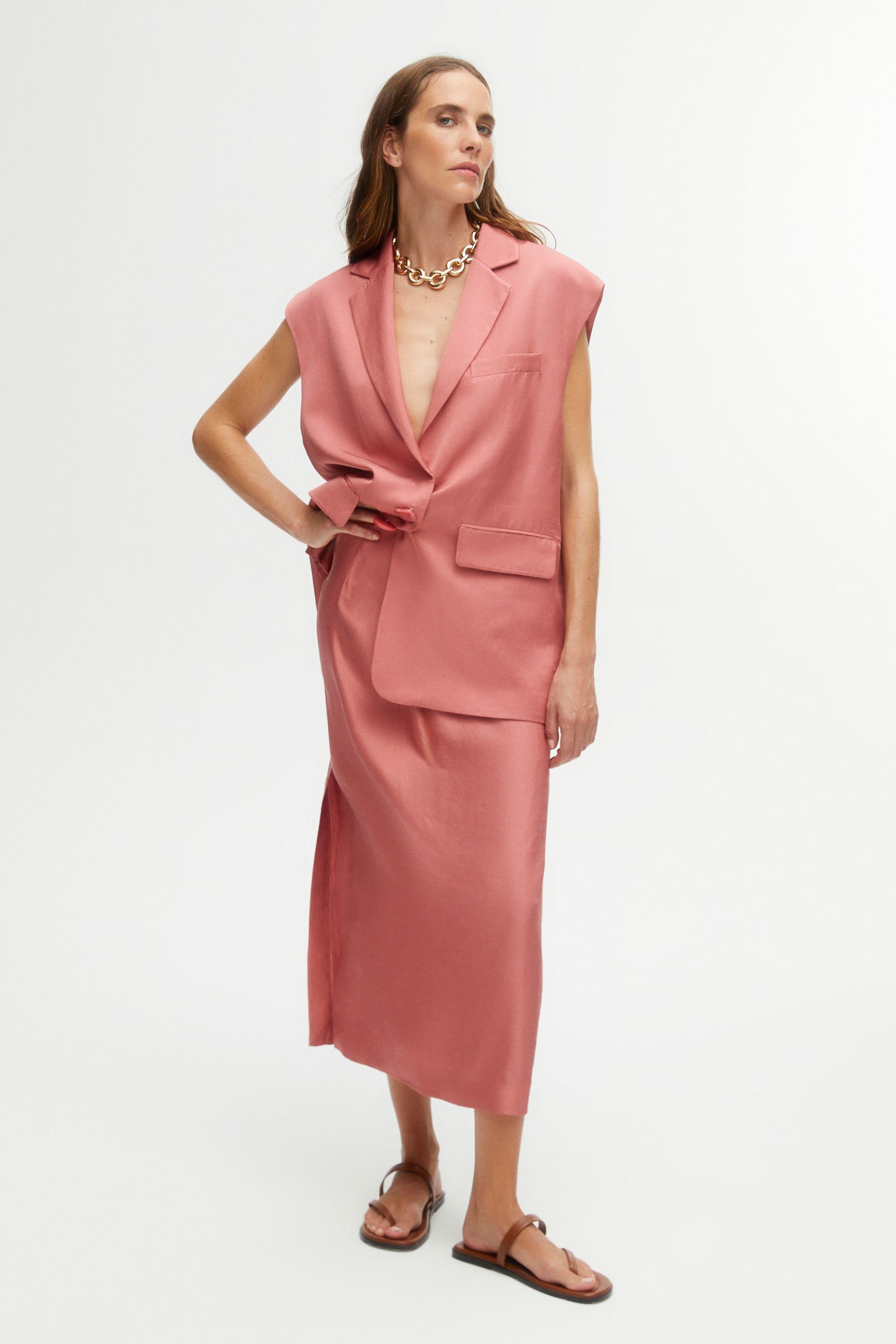 Lapel Collar Vest (Final Sale)