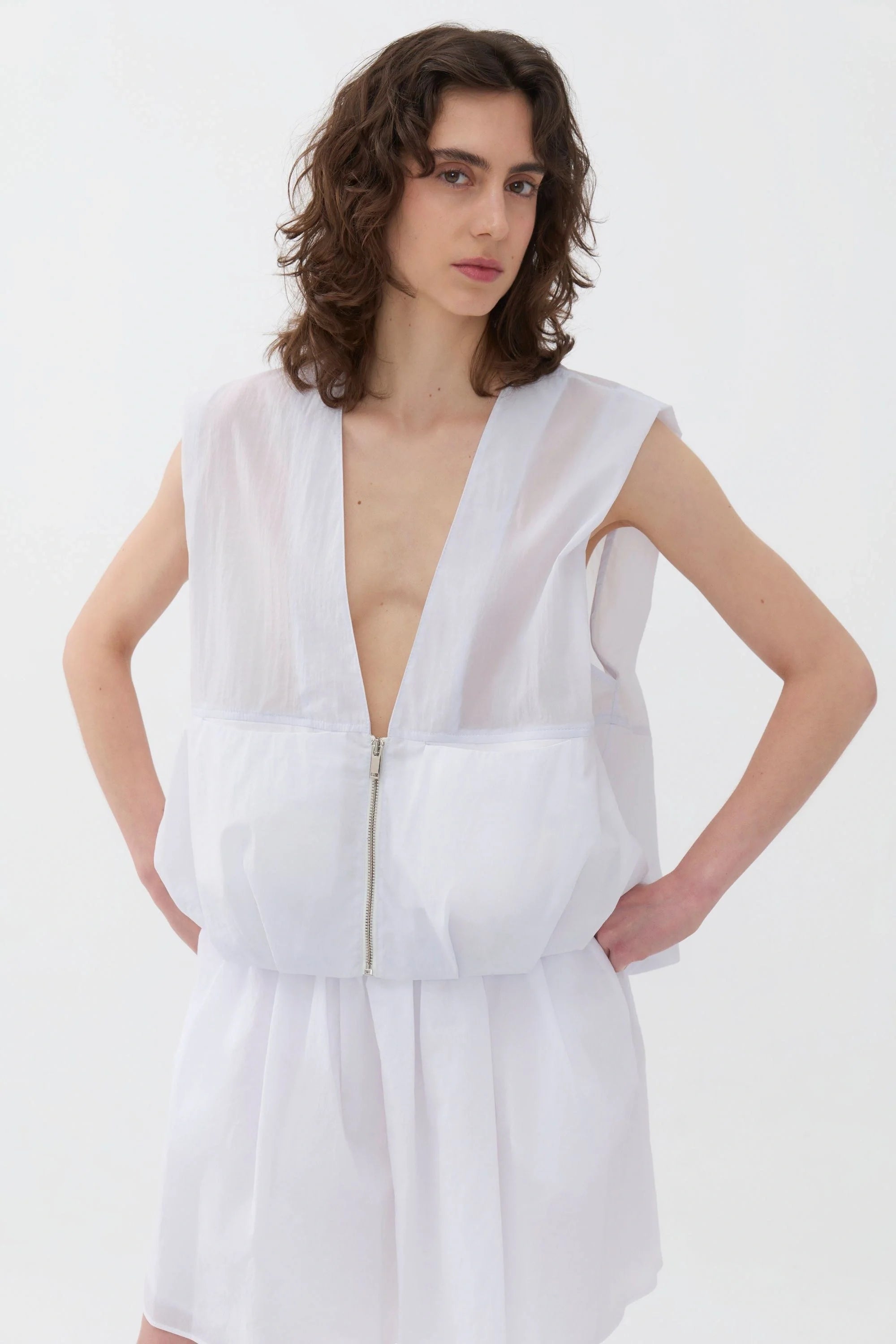 Zippered Vest (Final Sale)