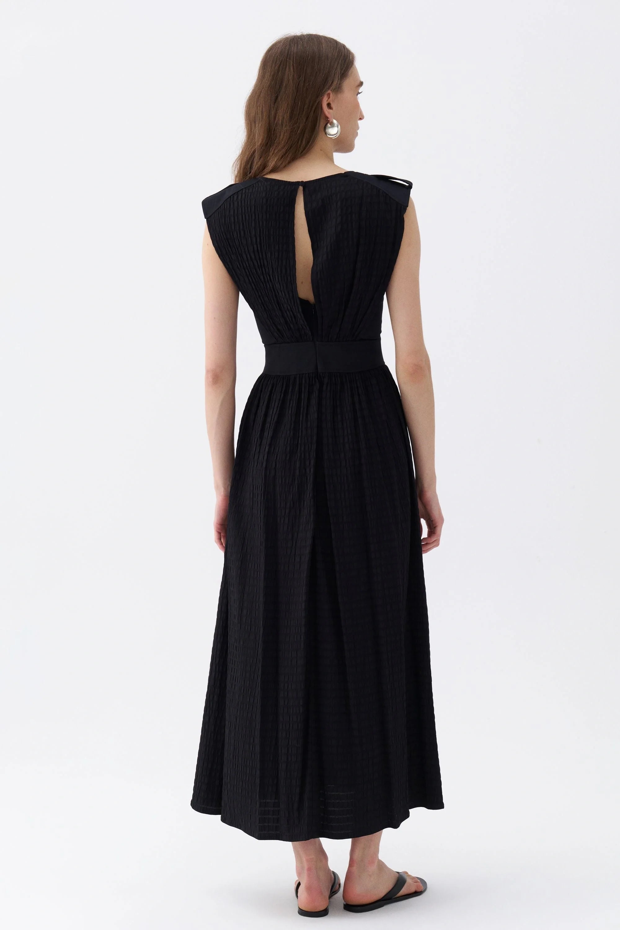 Seashell Acssesorized Cut-Out Dress (Final Sale)