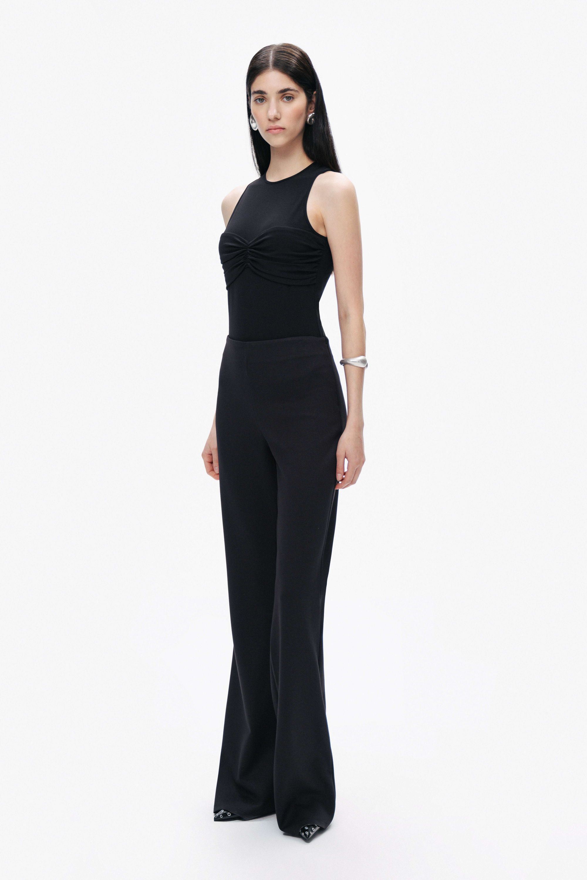 Black Flared Pants (Final Sale)