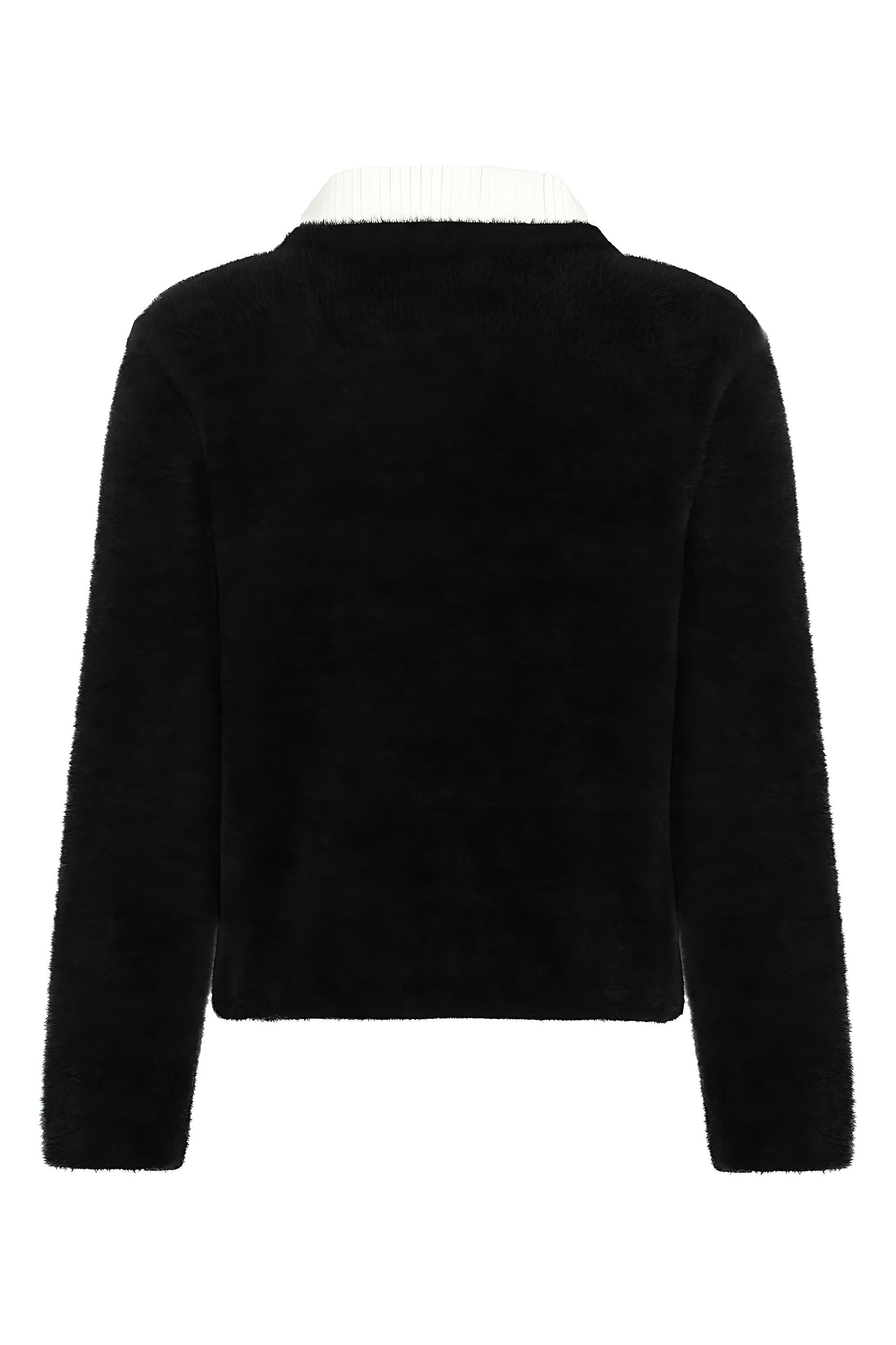 Crystal Embellished Buttoned Cardigan (Final Sale)