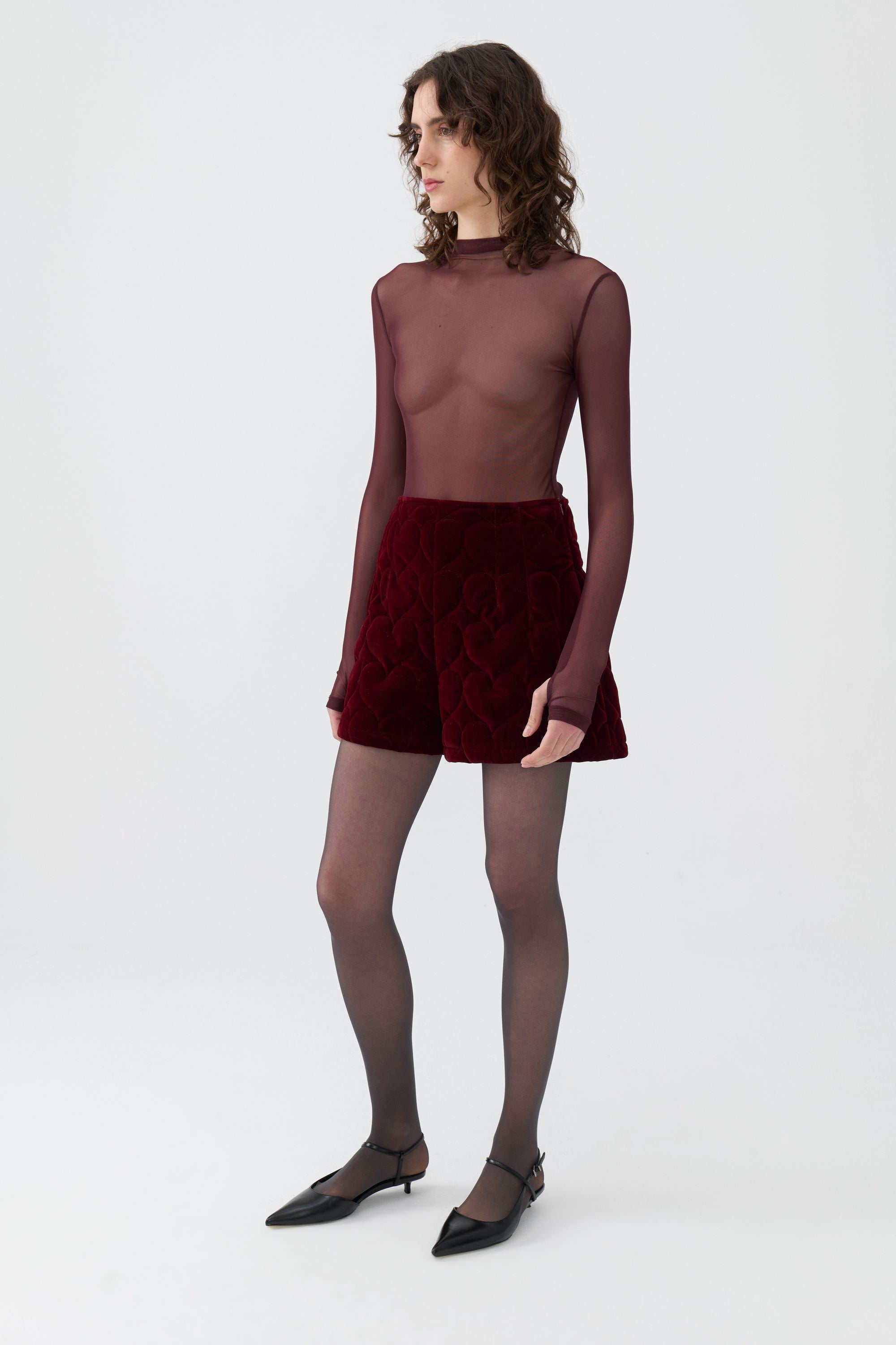 Quilted Mini Shorts (Final Sale)