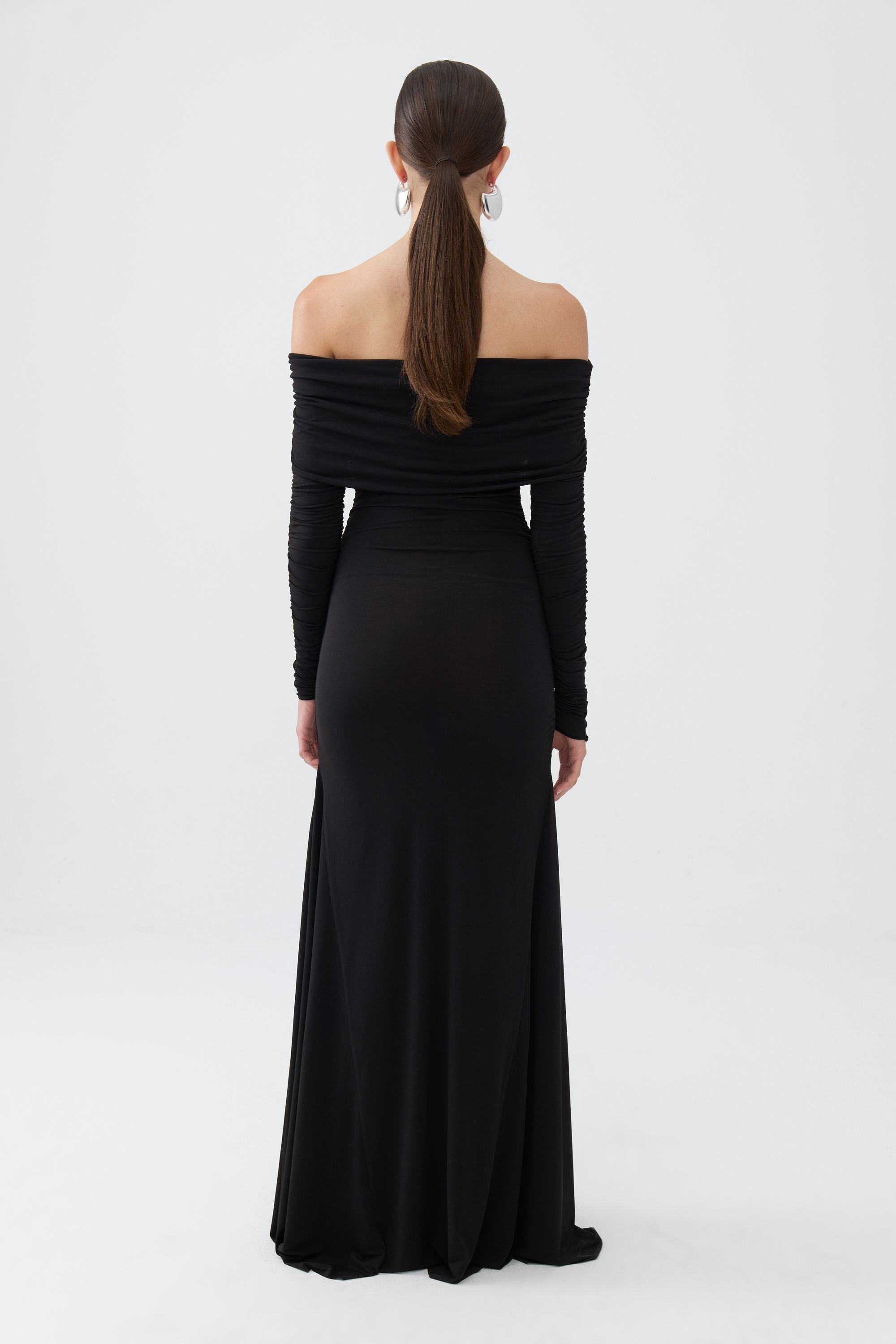 Off-The-Shoulder Maxi Dress (Final Sale)