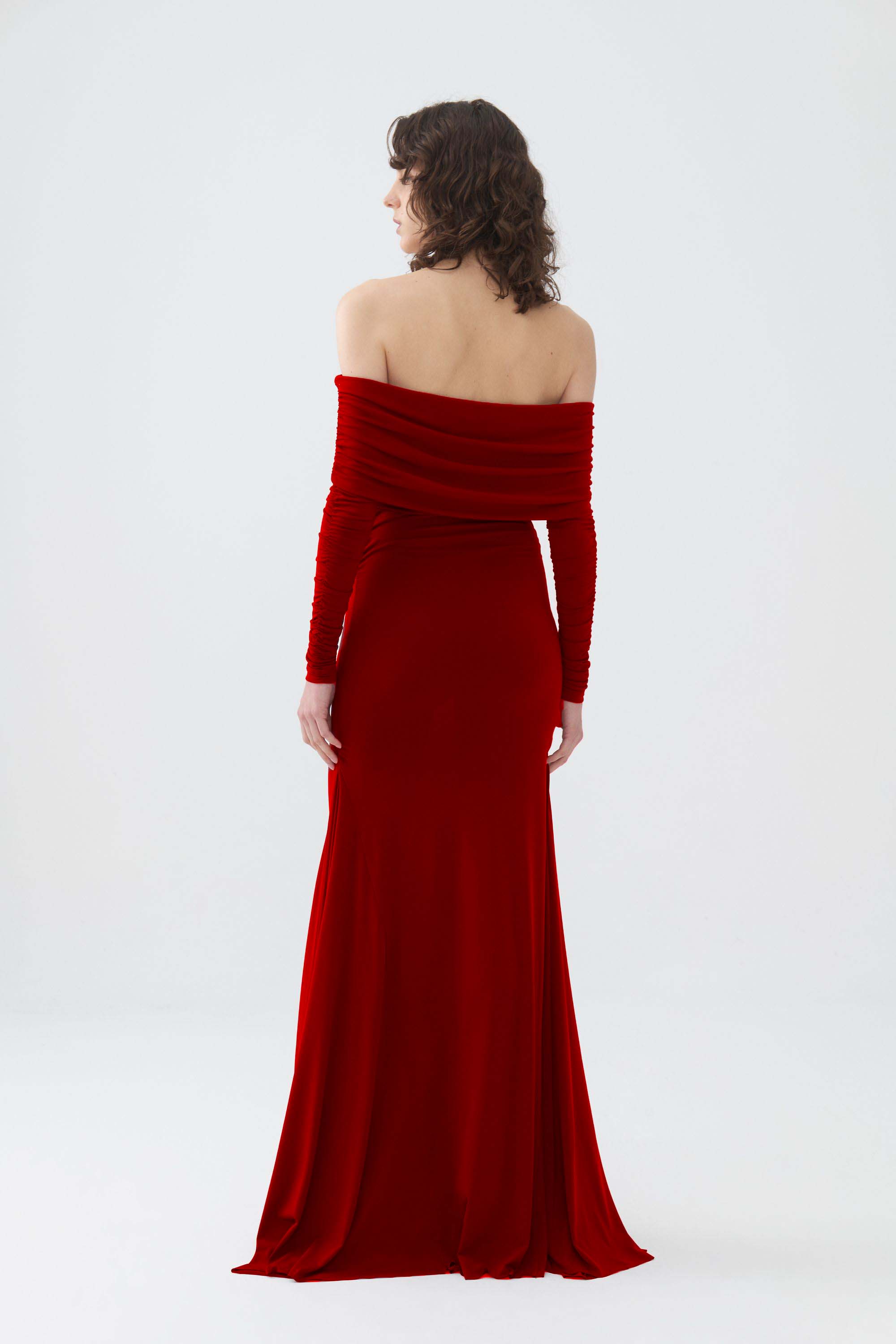 Off Shoulder Maxi Dress (Final Sale)