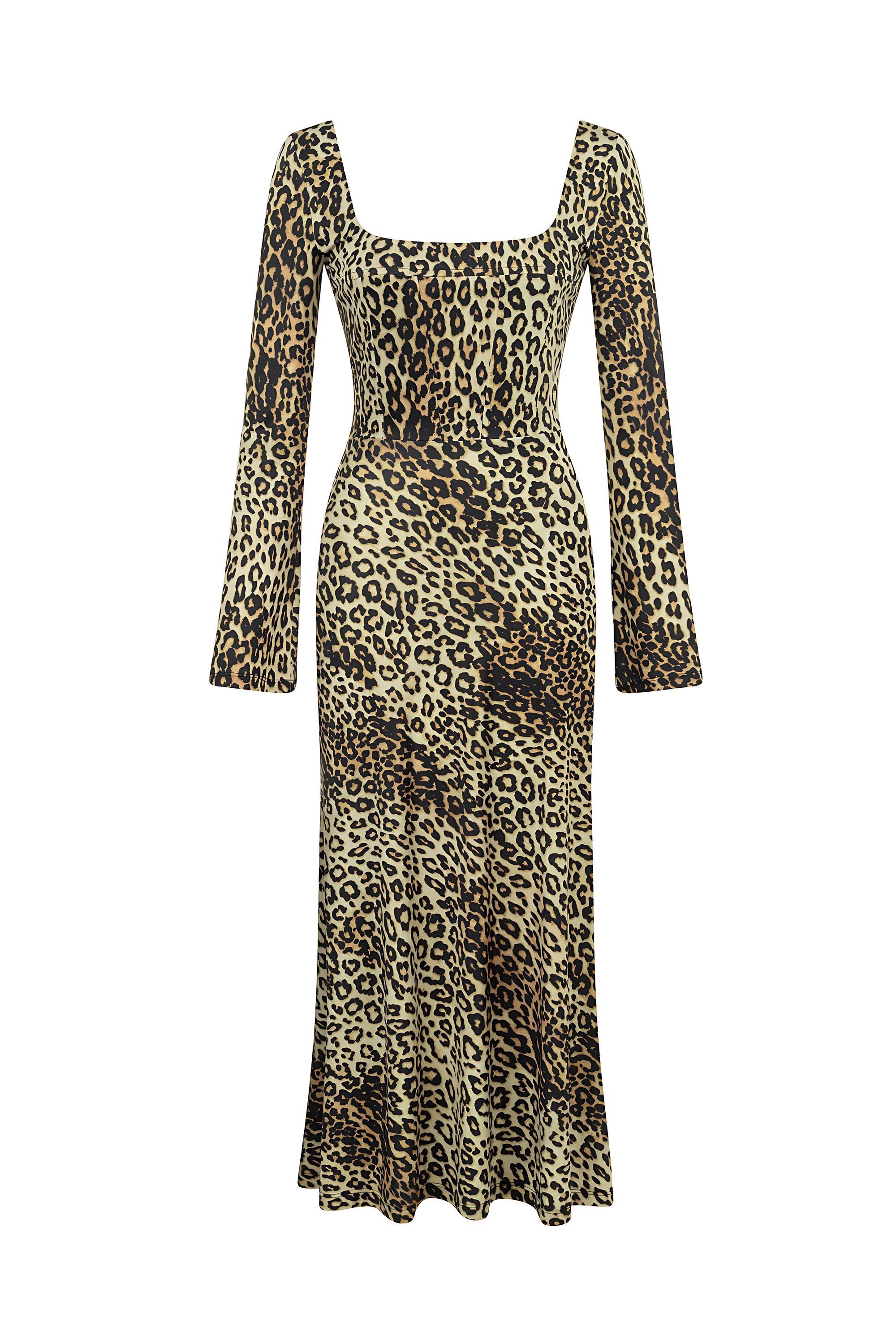 Square Neck Midi Dress (Final Sale)
