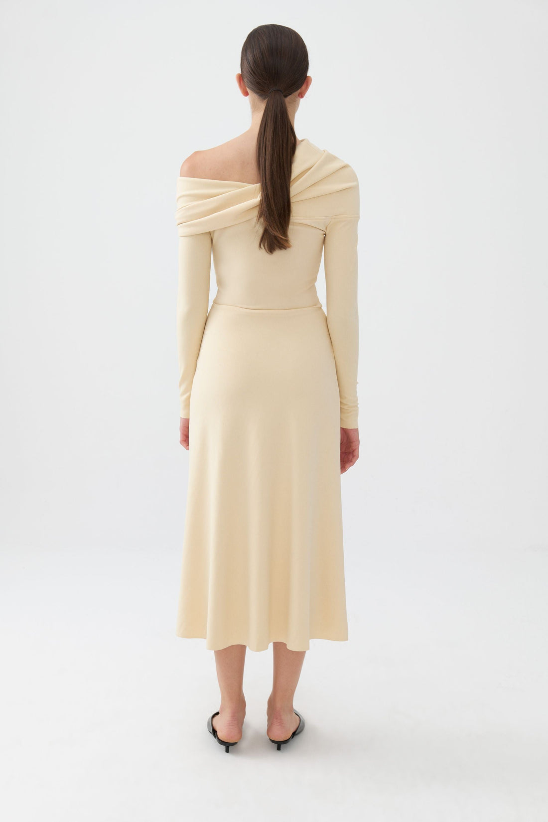 One-Shoulder Midi Dress (Final Sale)