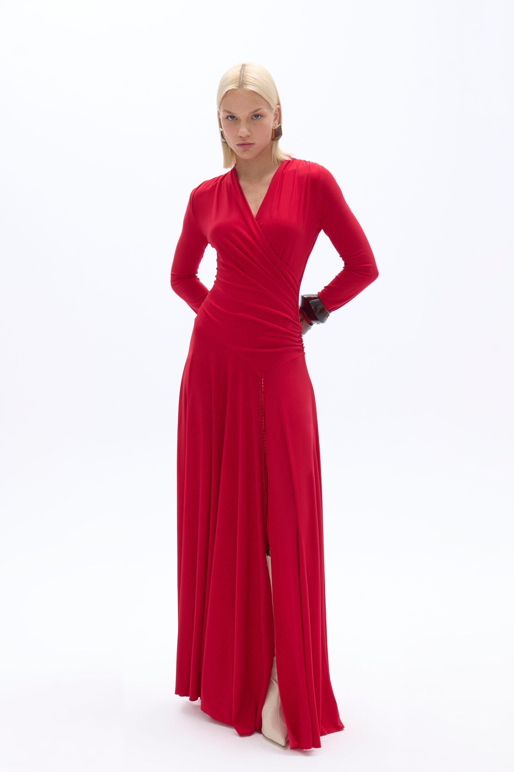 Double Breasted Long Dress (Final Sale)