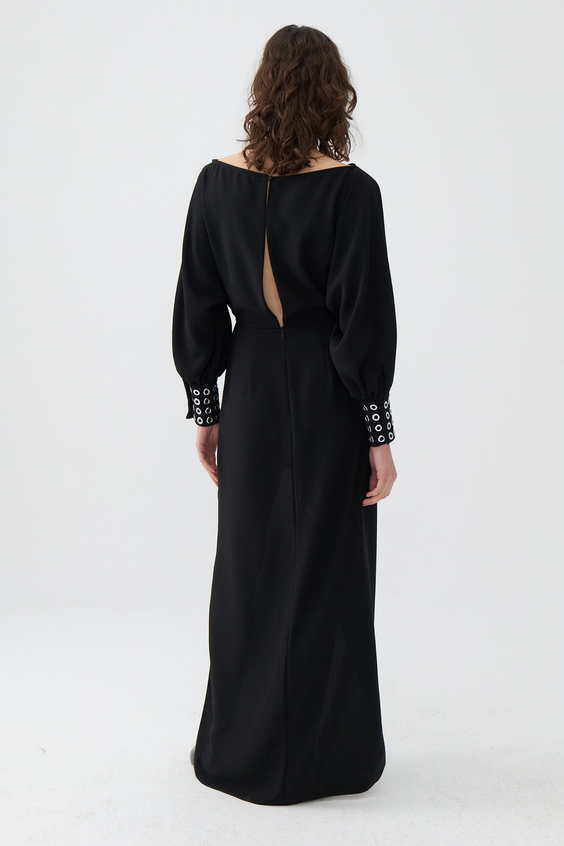 Knot Front Long Dress (Final Sale)