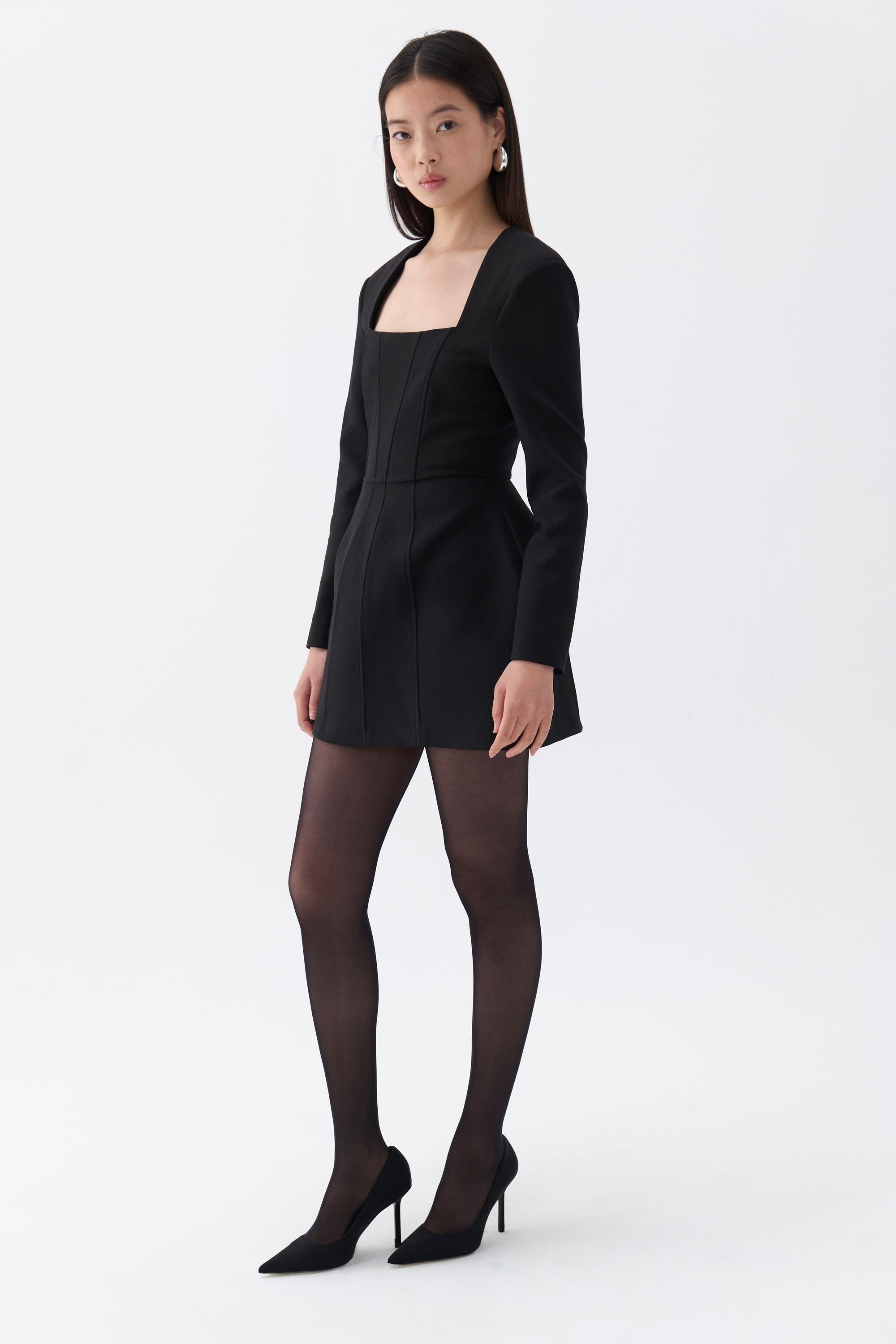 Corset Design Mini Dress (Final Sale)