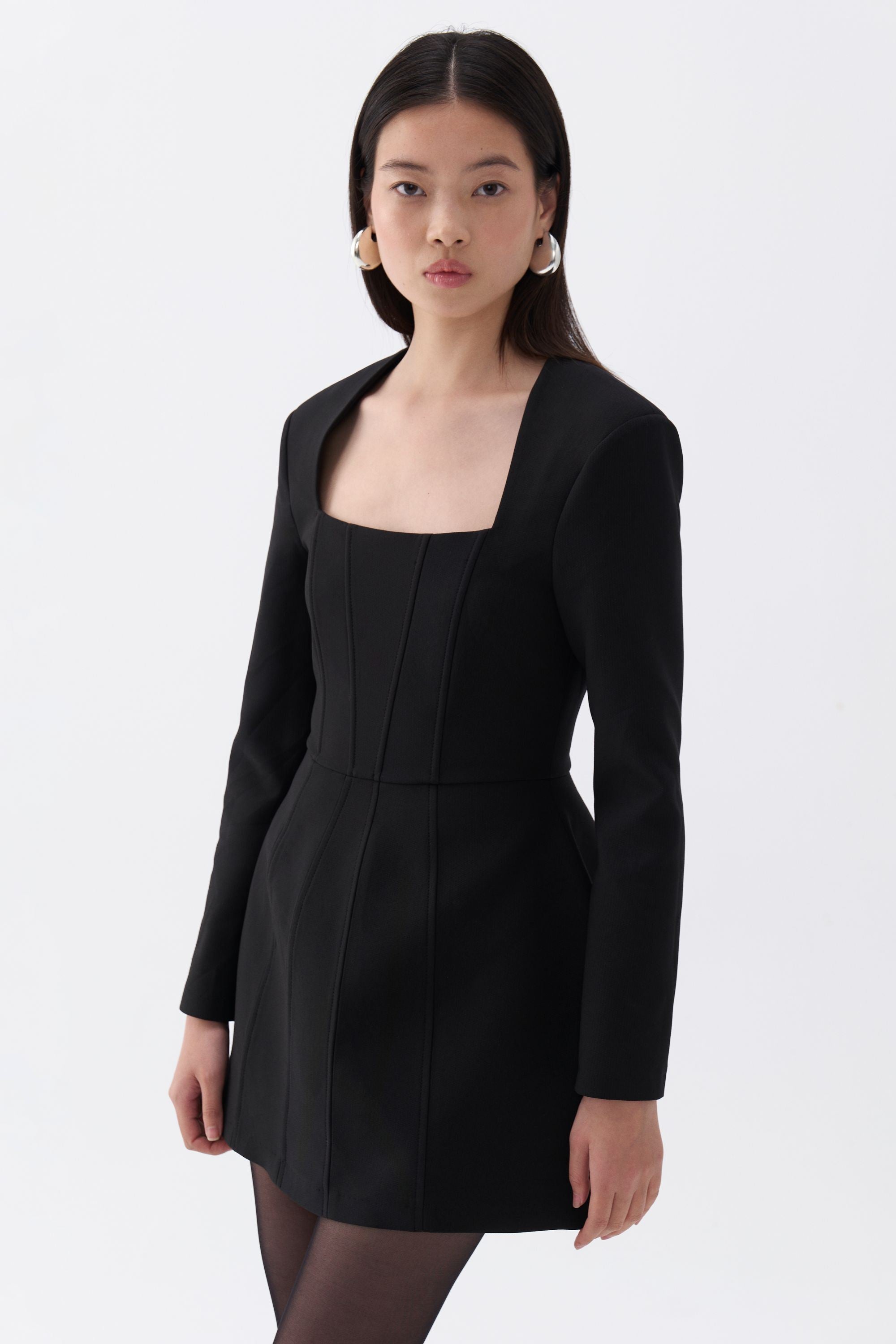 Corset Design Mini Dress (Final Sale)