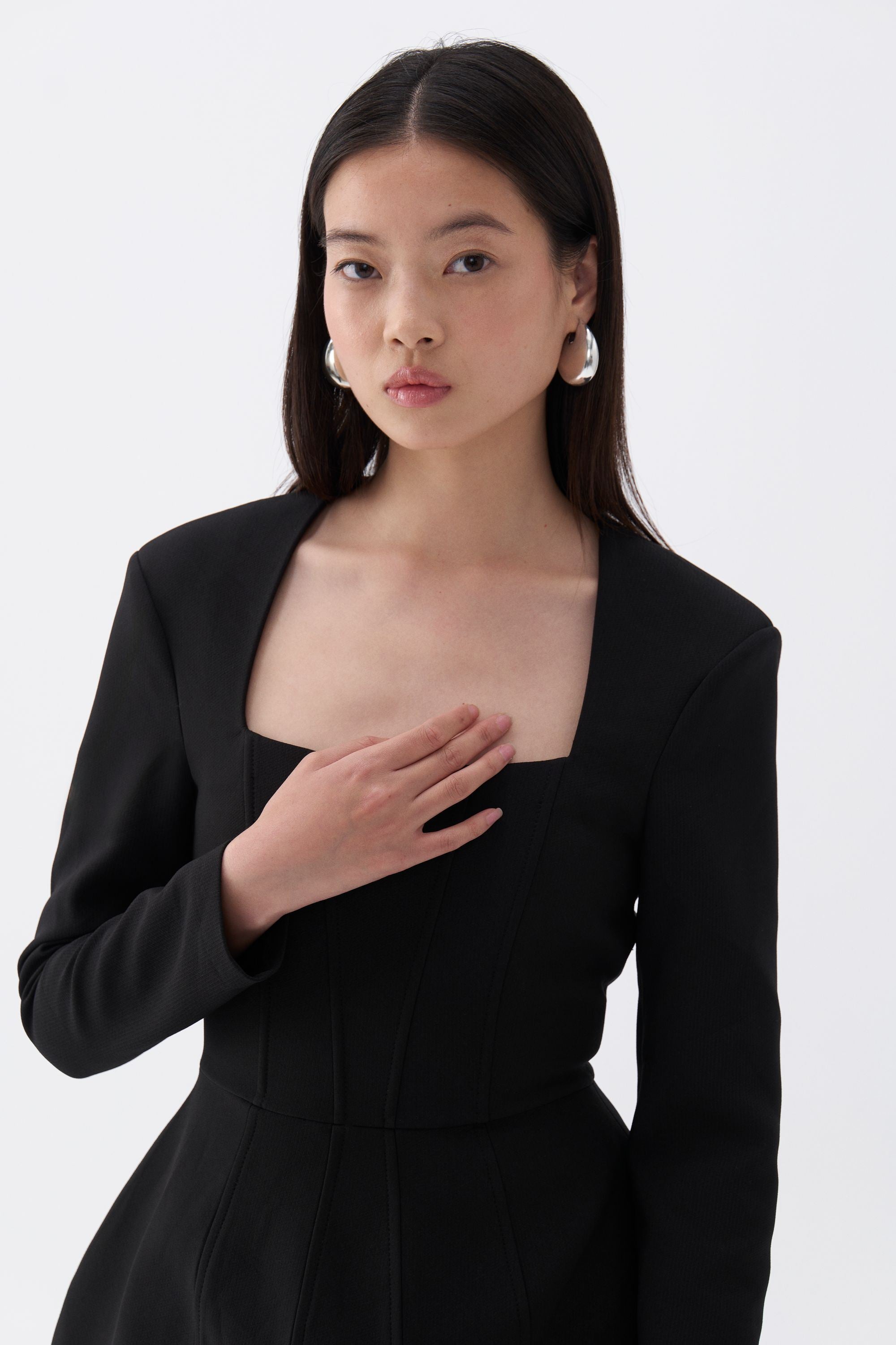 Corset Design Mini Dress (Final Sale)