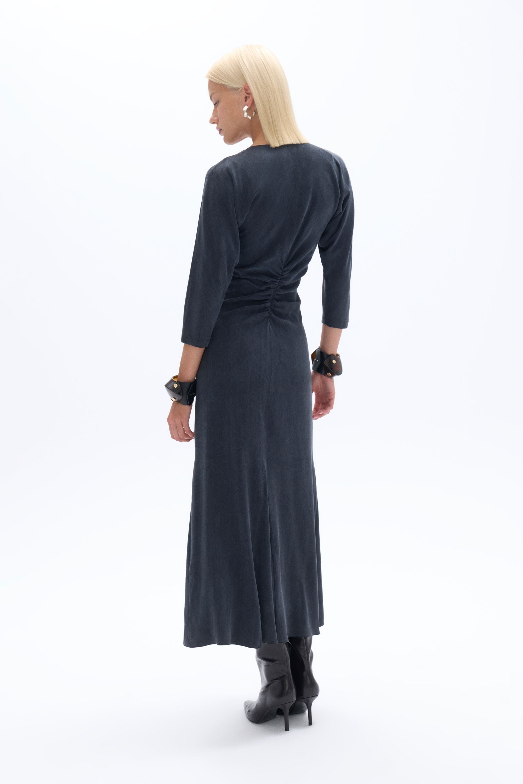 Draped Detail Dress (Final Sale)