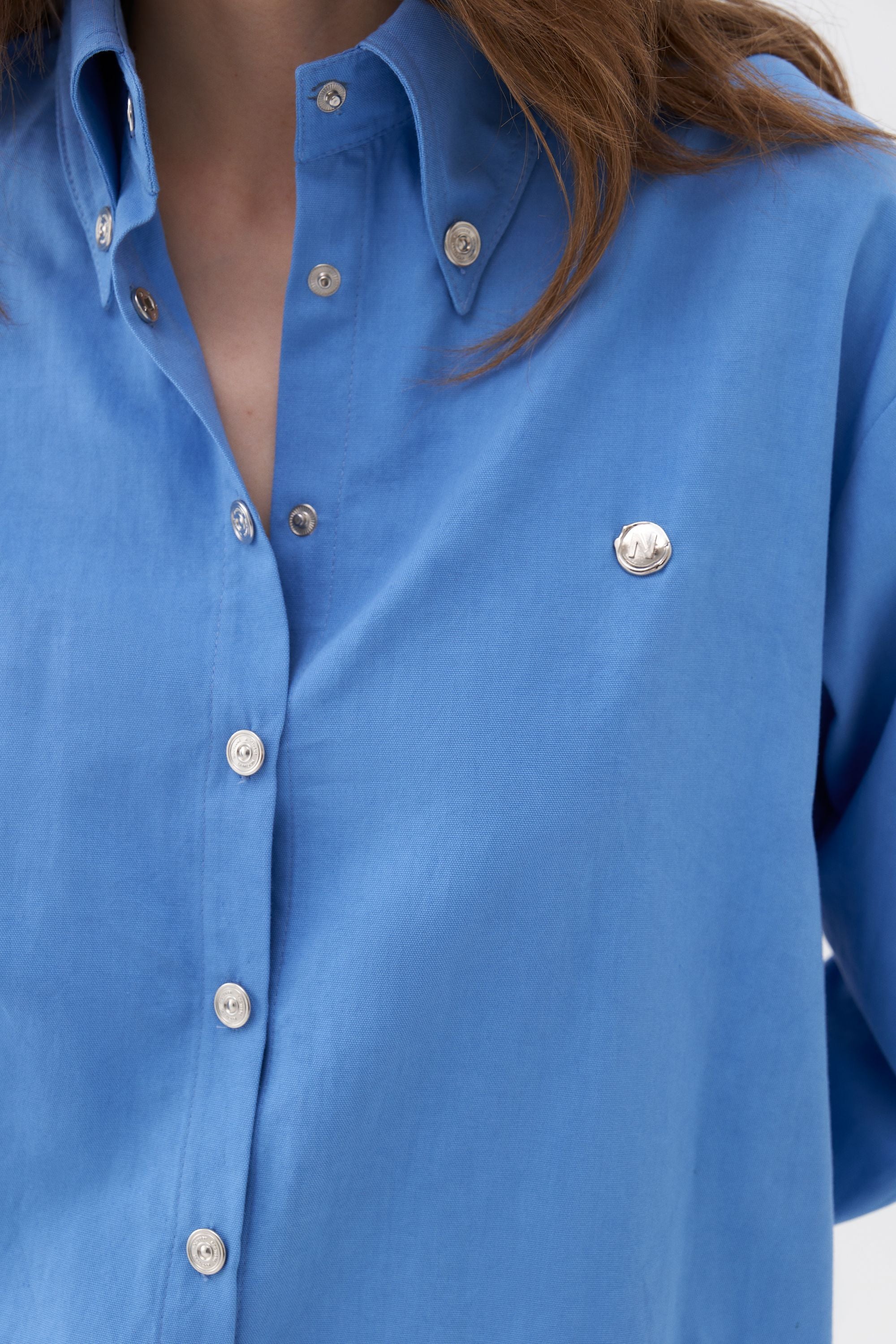 Oversized Button-Up Shirt (Final Sale)