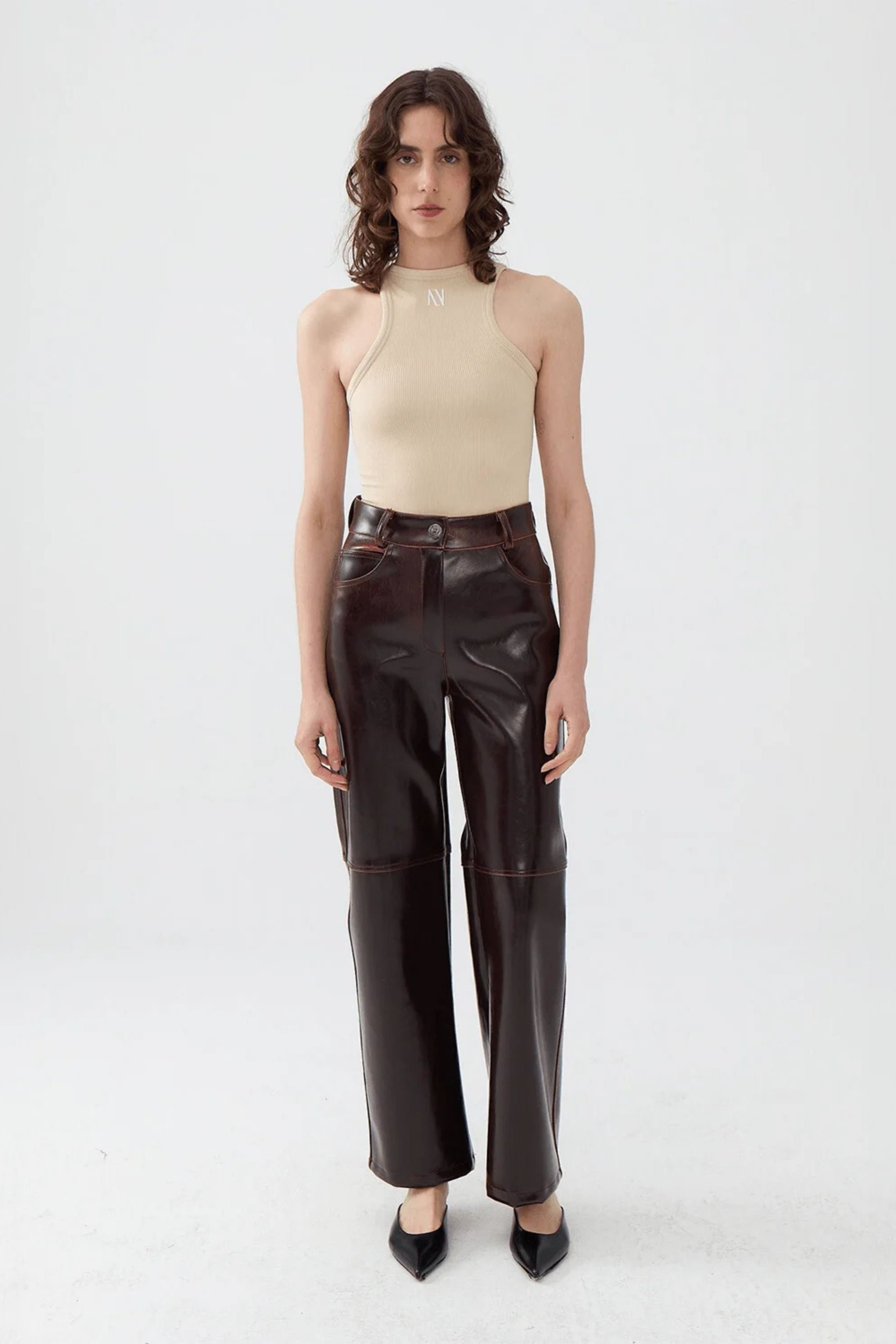 Faux Leather Pants (Final Sale)
