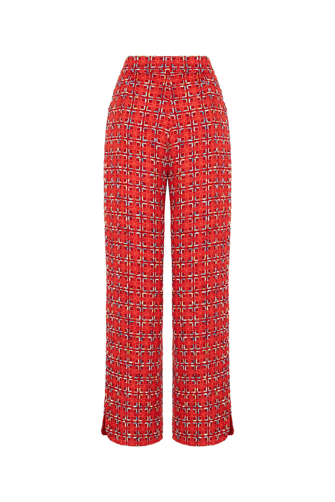 High-Waist Tweed Pants (Final Sale)