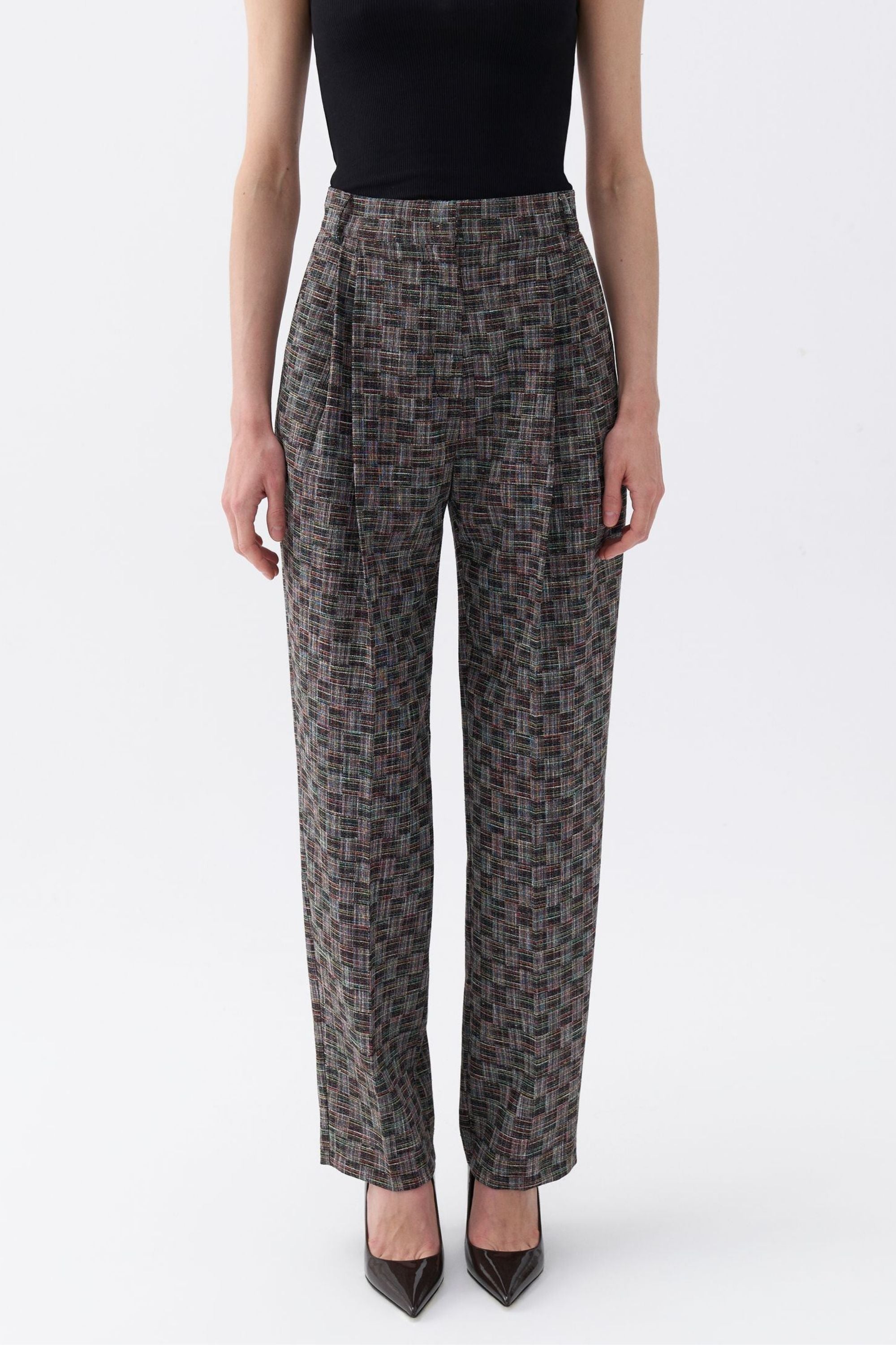 High Waist Mom Fit Pants (Final Sale)