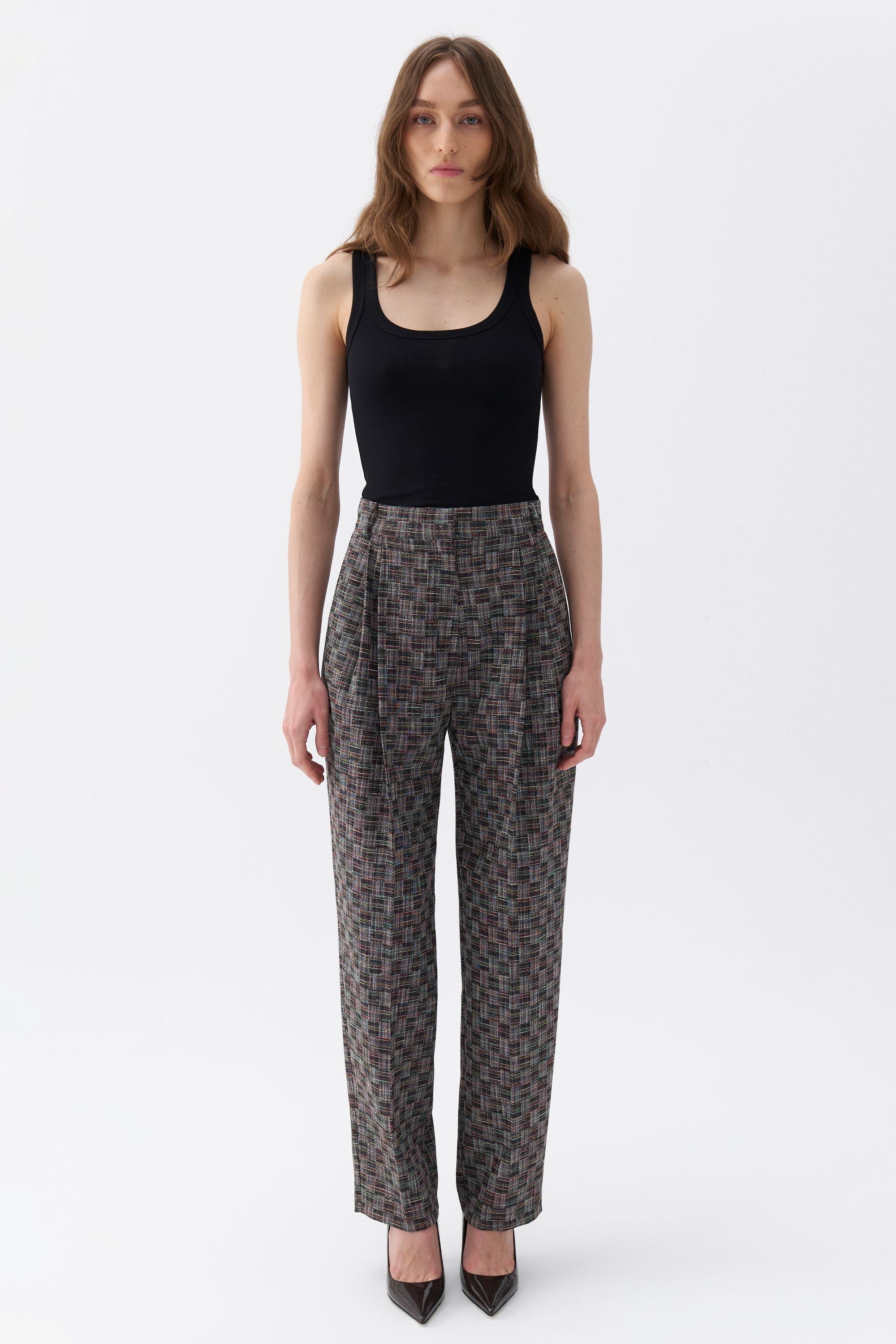 High Waist Mom Fit Pants (Final Sale)