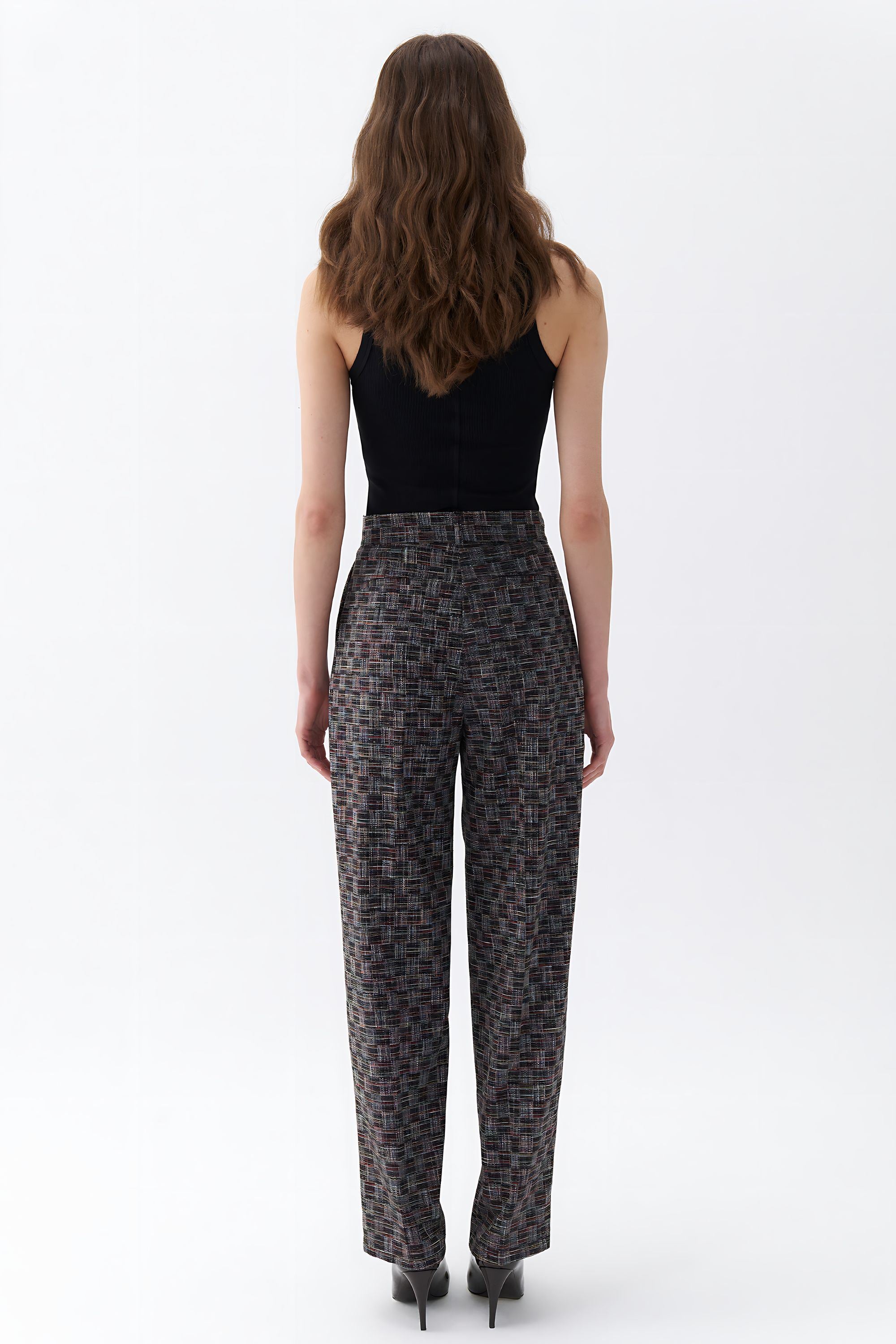 High Waist Mom Fit Pants (Final Sale)
