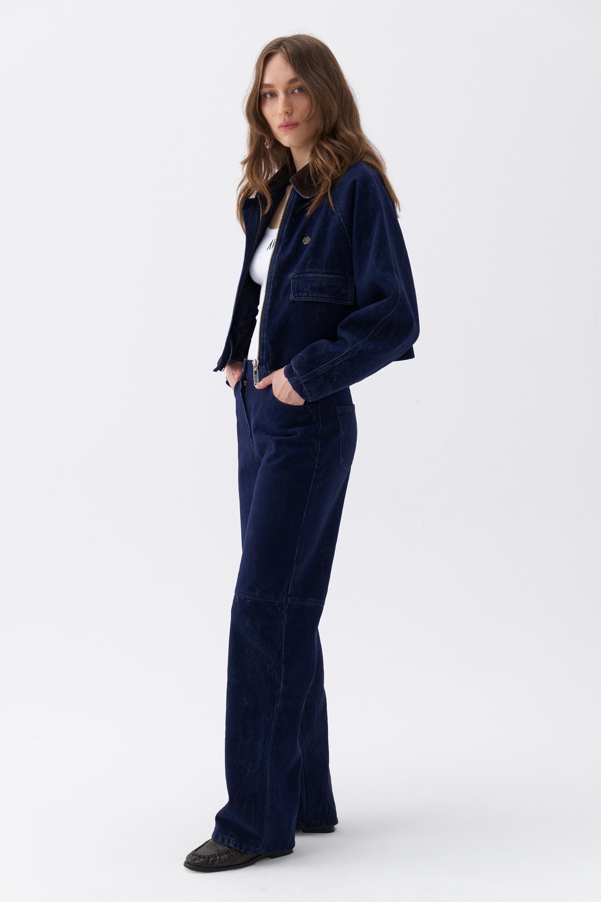 Velvet Boyfriend Pants (Final Sale)